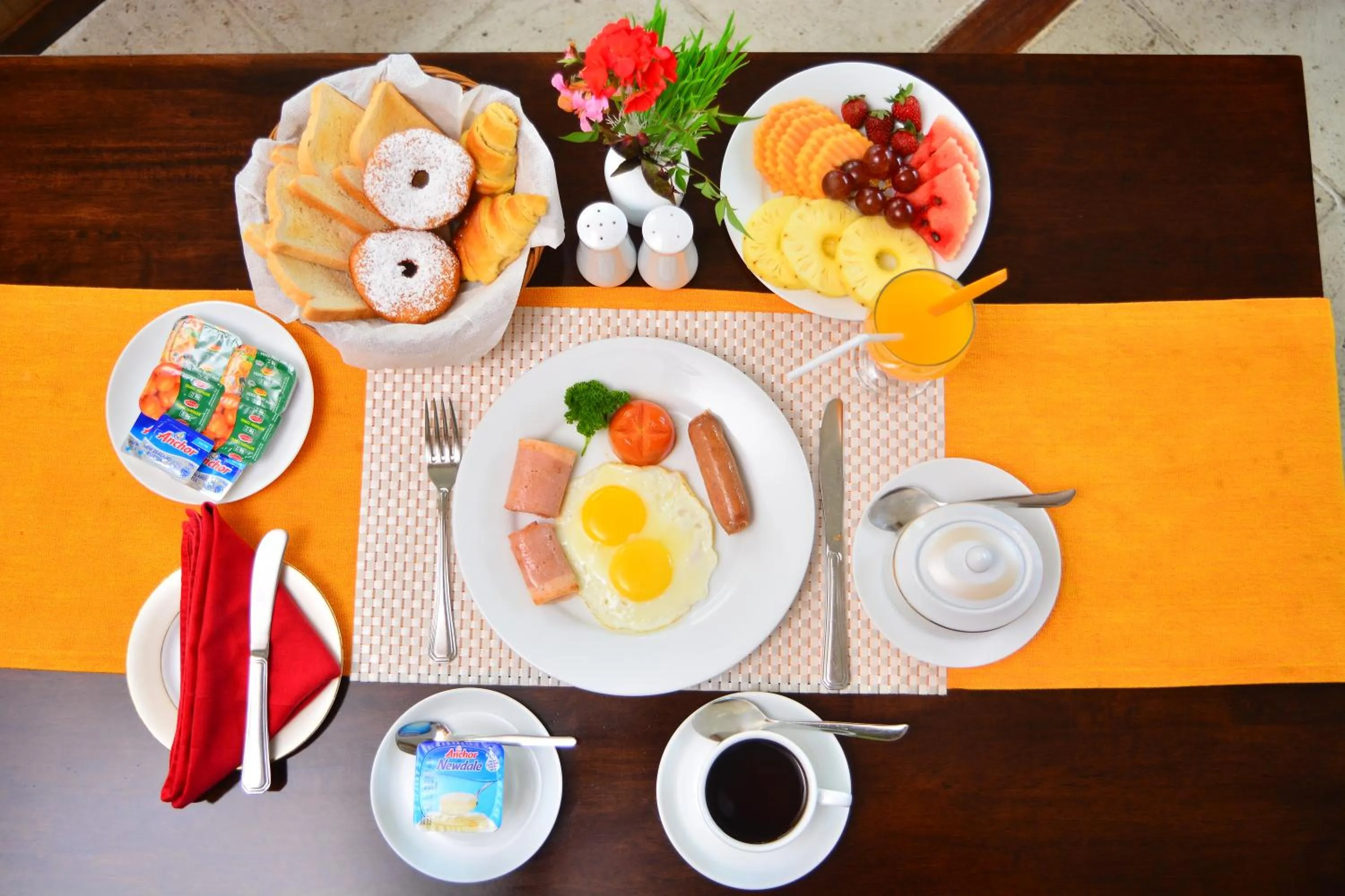 Food and drinks in Unique Cottages