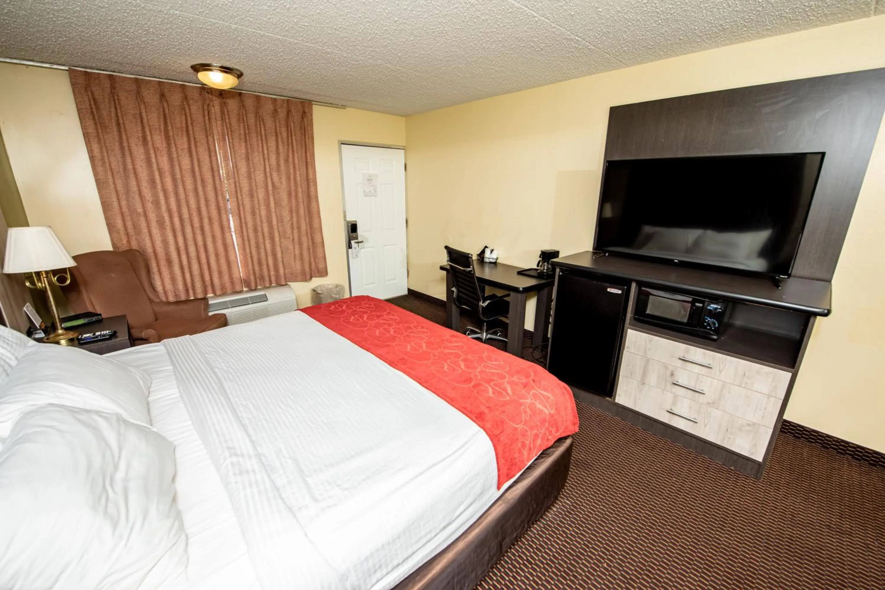 Bed in River Place Inn