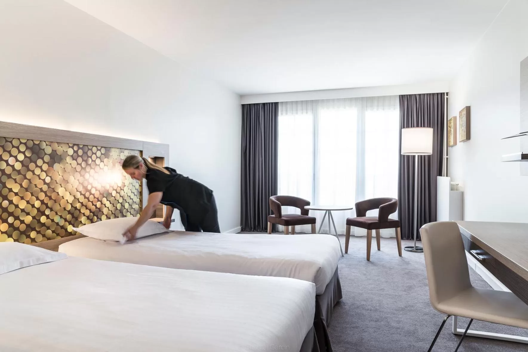 Classic Twin Room in Hôtel du Parc