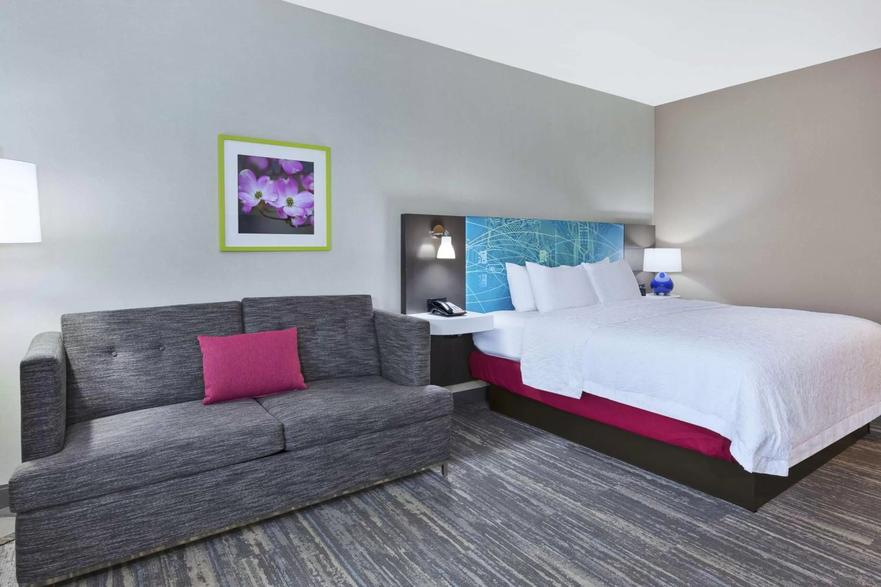 King Room with Sofa Bed in Hampton Inn Sedalia