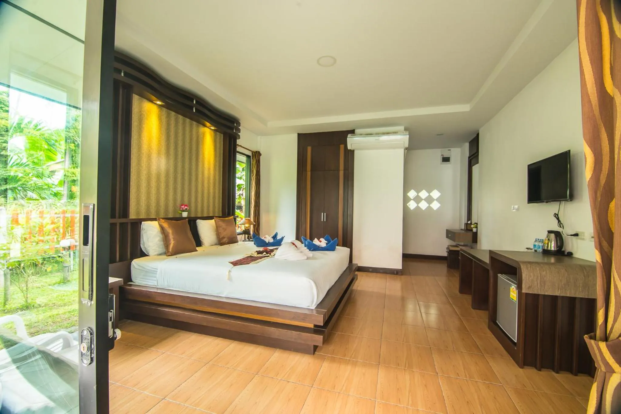 Superior garden side in Lanta Nice Beach Resort - SHA Extra Plus