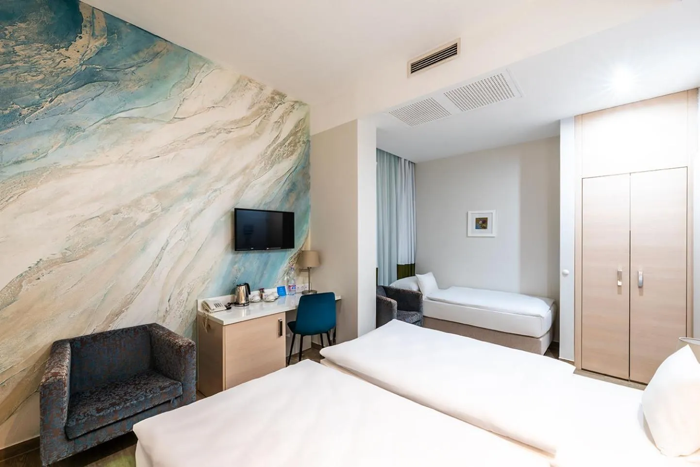 Double or Twin Room with Extra Bed in Atrium Fashion Hotel