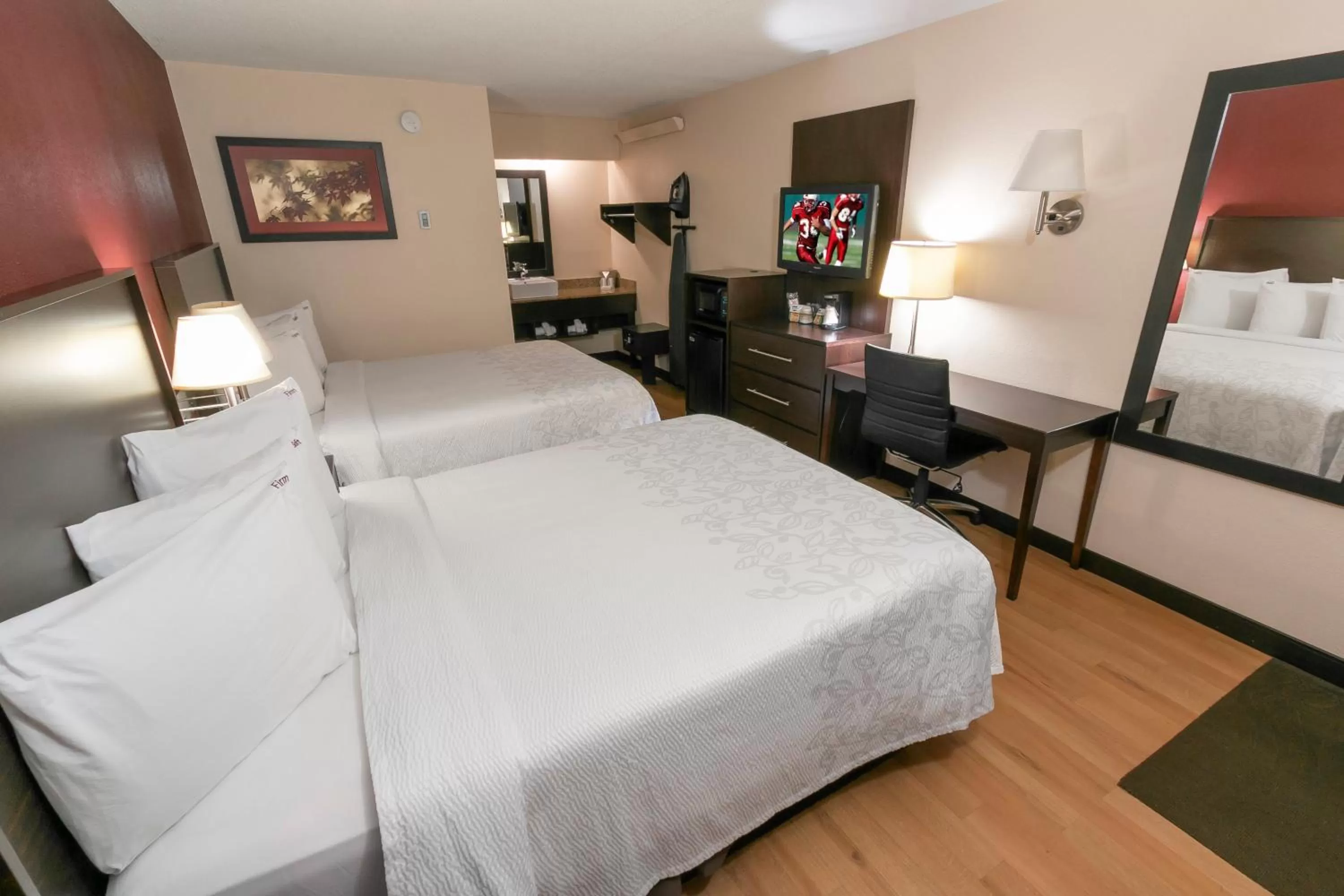 Deluxe Room with Two Double Beds Smoke Free in Red Roof Inn PLUS+ University at Buffalo - Amherst