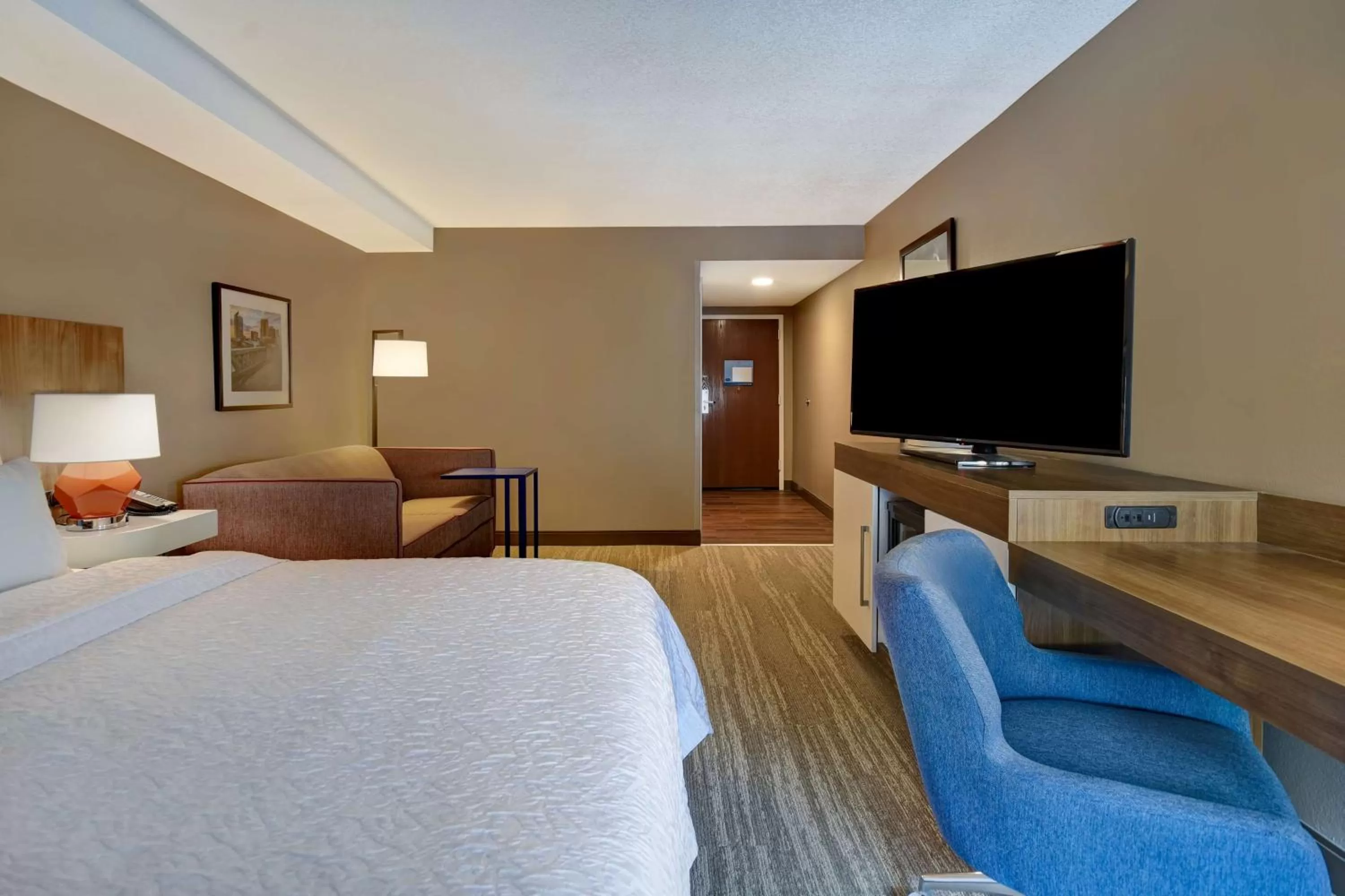 King Room with Sofa Bed - Hearing Accessible/Non-Smoking in Hampton Inn Birmingham-Colonnade 280