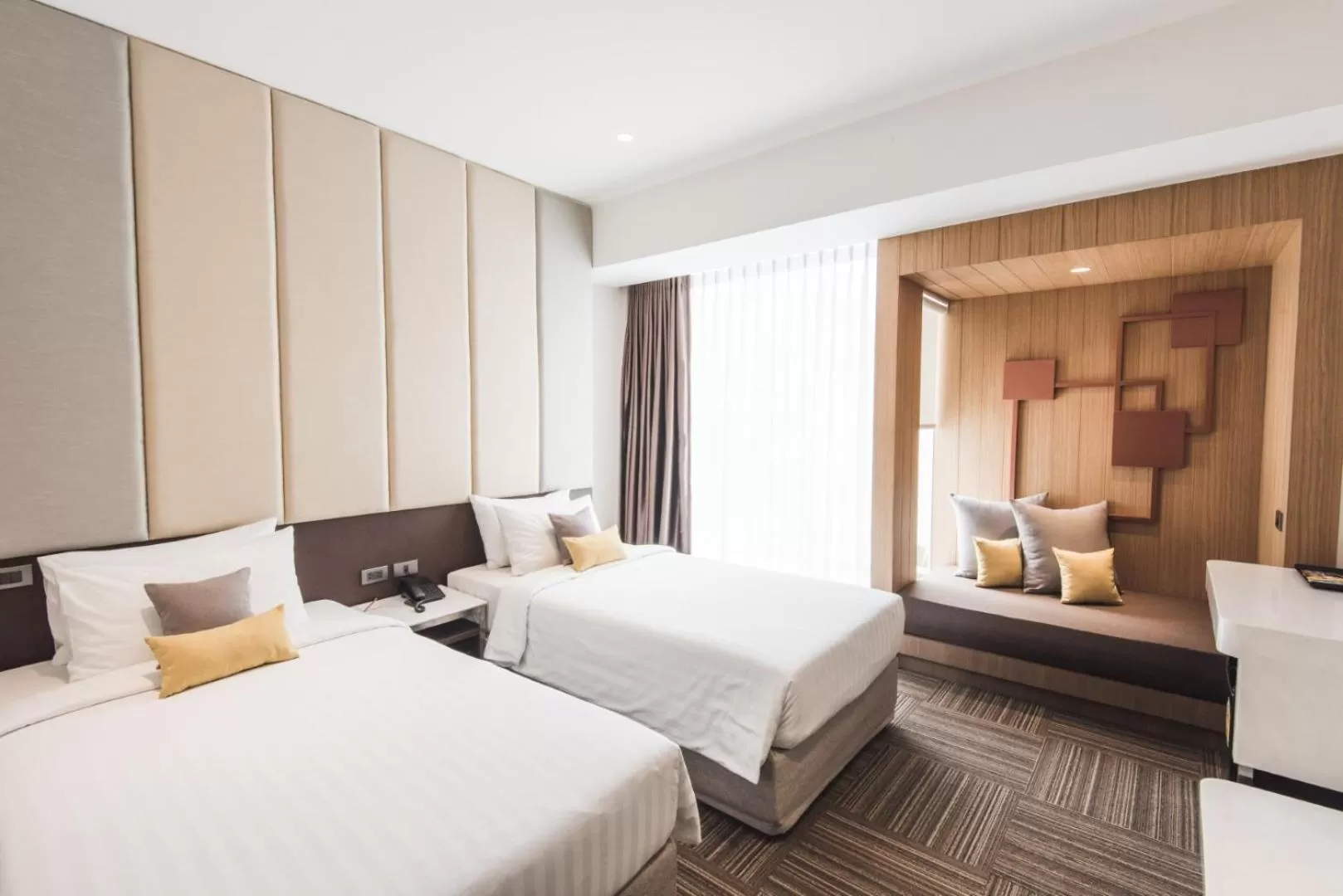 Superior Twin Room in twothree a homely hotel - SHA Extra Plus