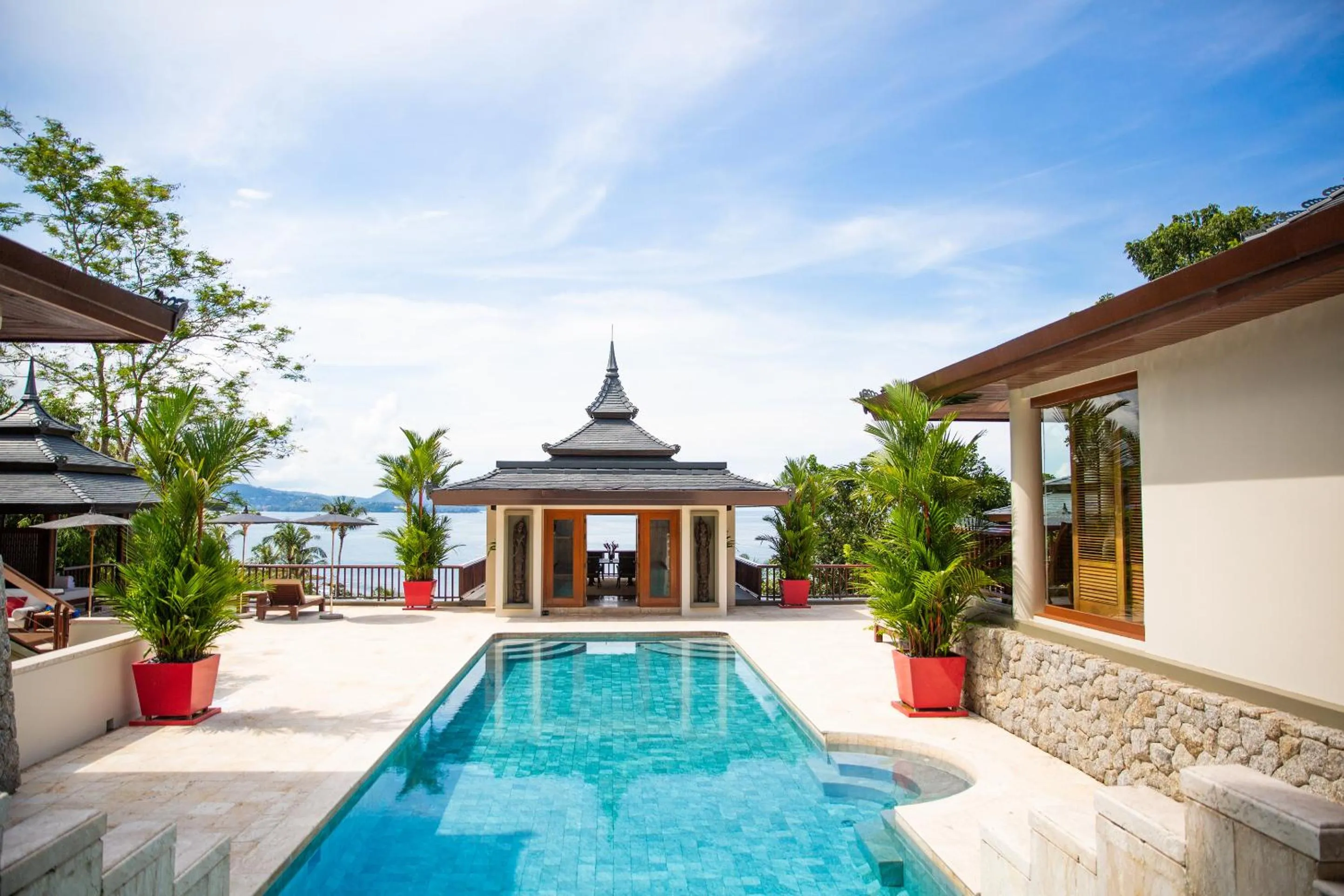 4 Bedroom Ocean View Residence Villa no.17 in Trisara Villas & Residences Phuket