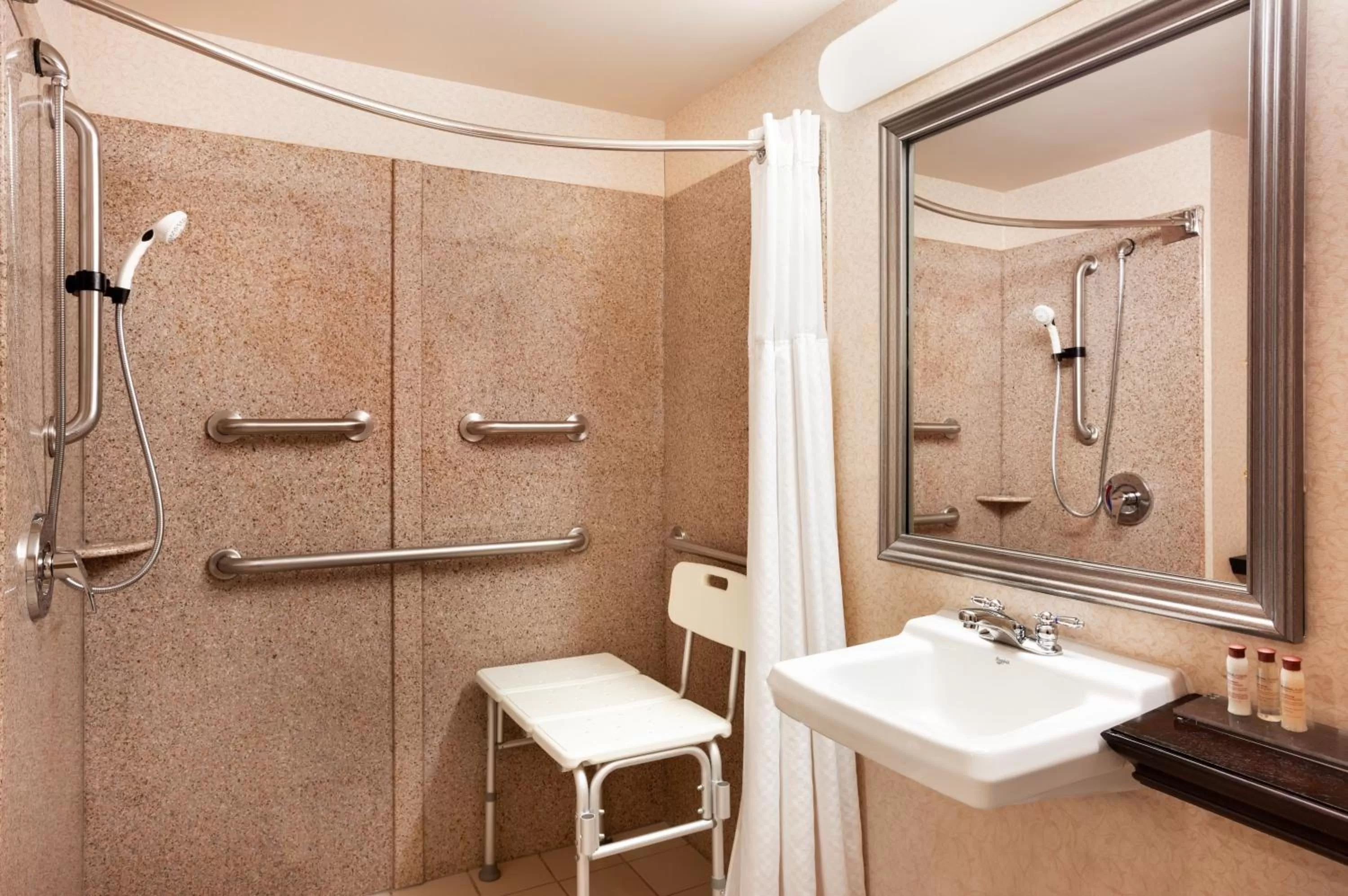 King Room with Roll-In Shower or Bathtub - Mobility Accessible/Non-Smoking in Wingate by Wyndham Chesapeake