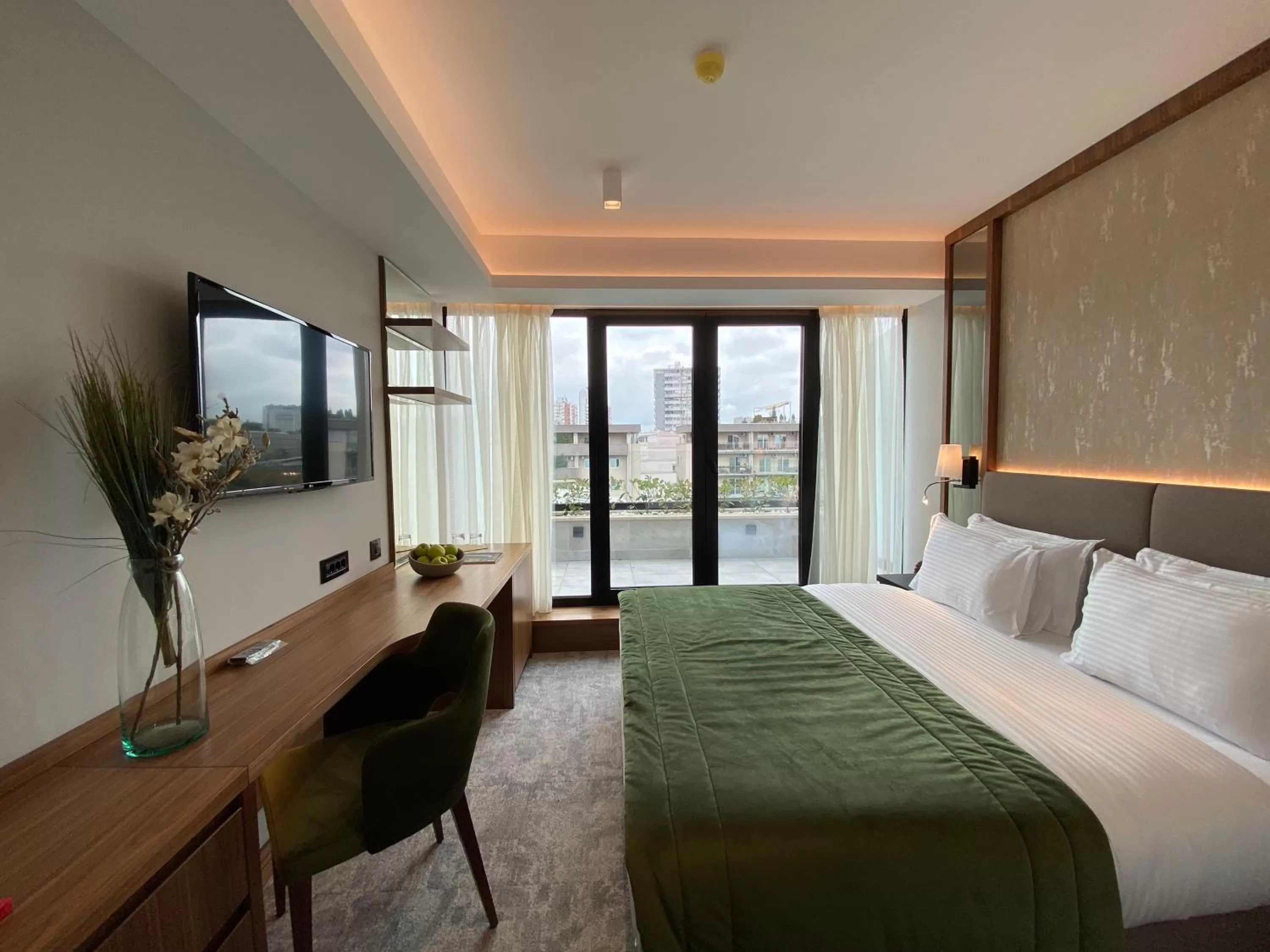 Photo of the whole room, Bed in Central Point Hotel Beograd