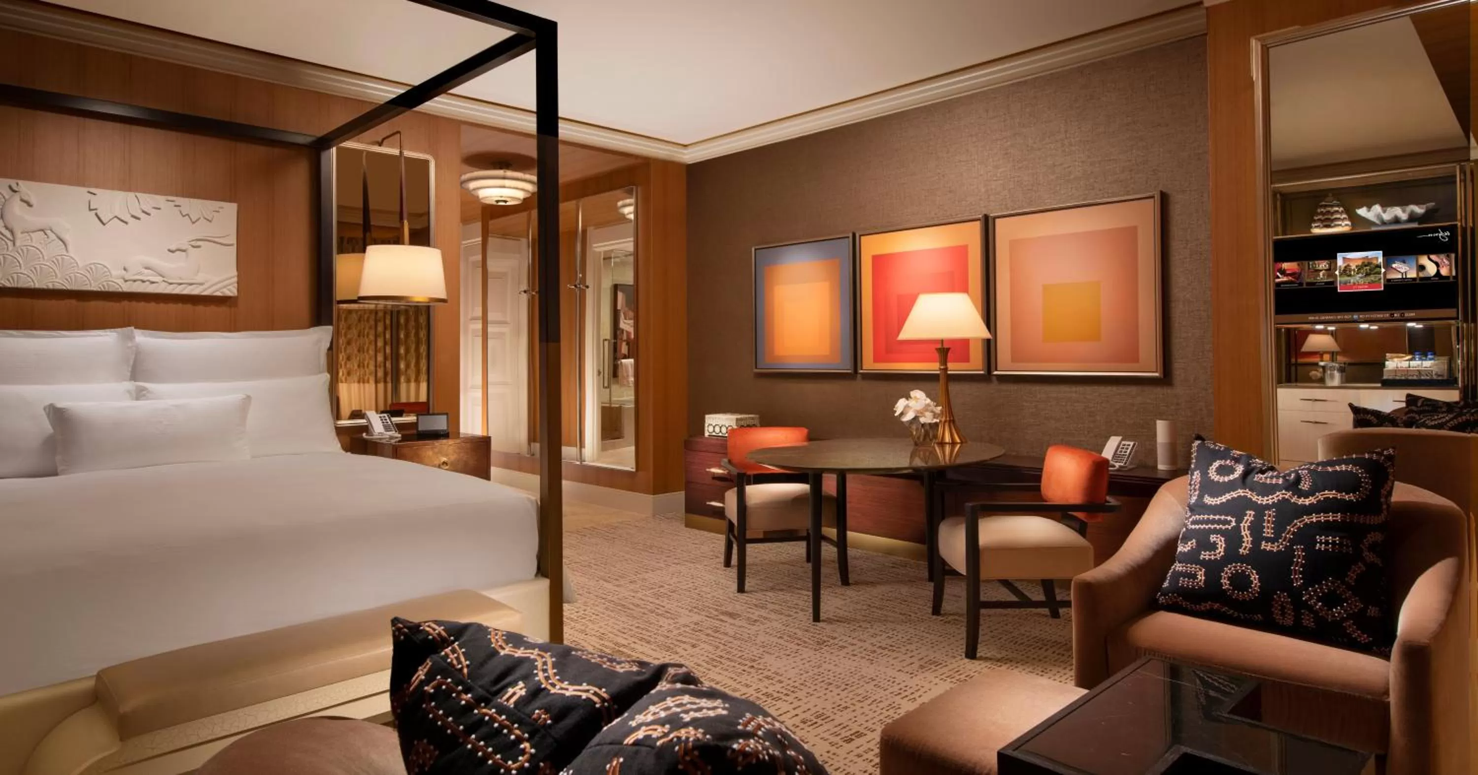 Bed in Wynn Las Vegas