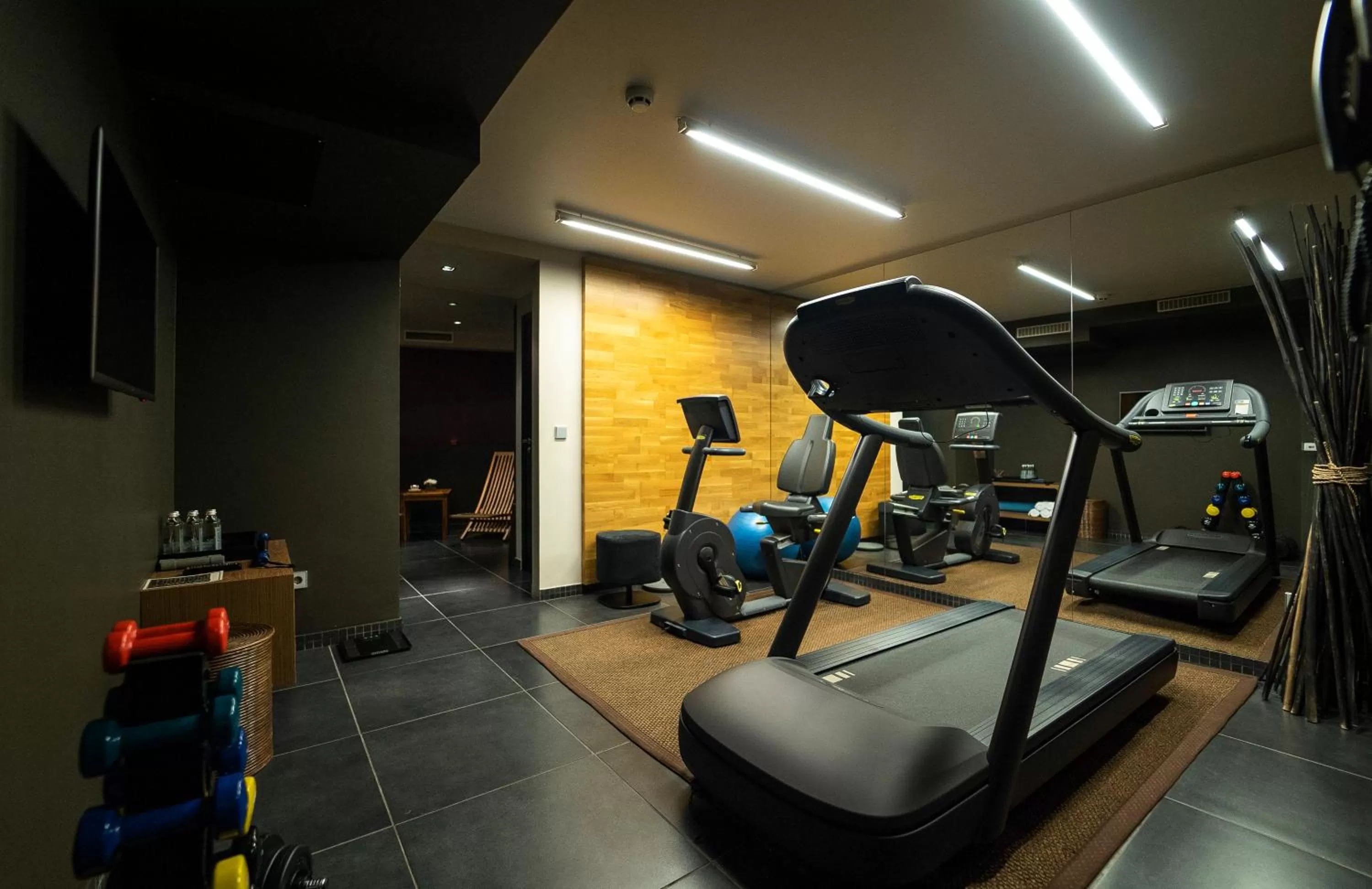 Fitness centre/facilities in mOdus Hotel
