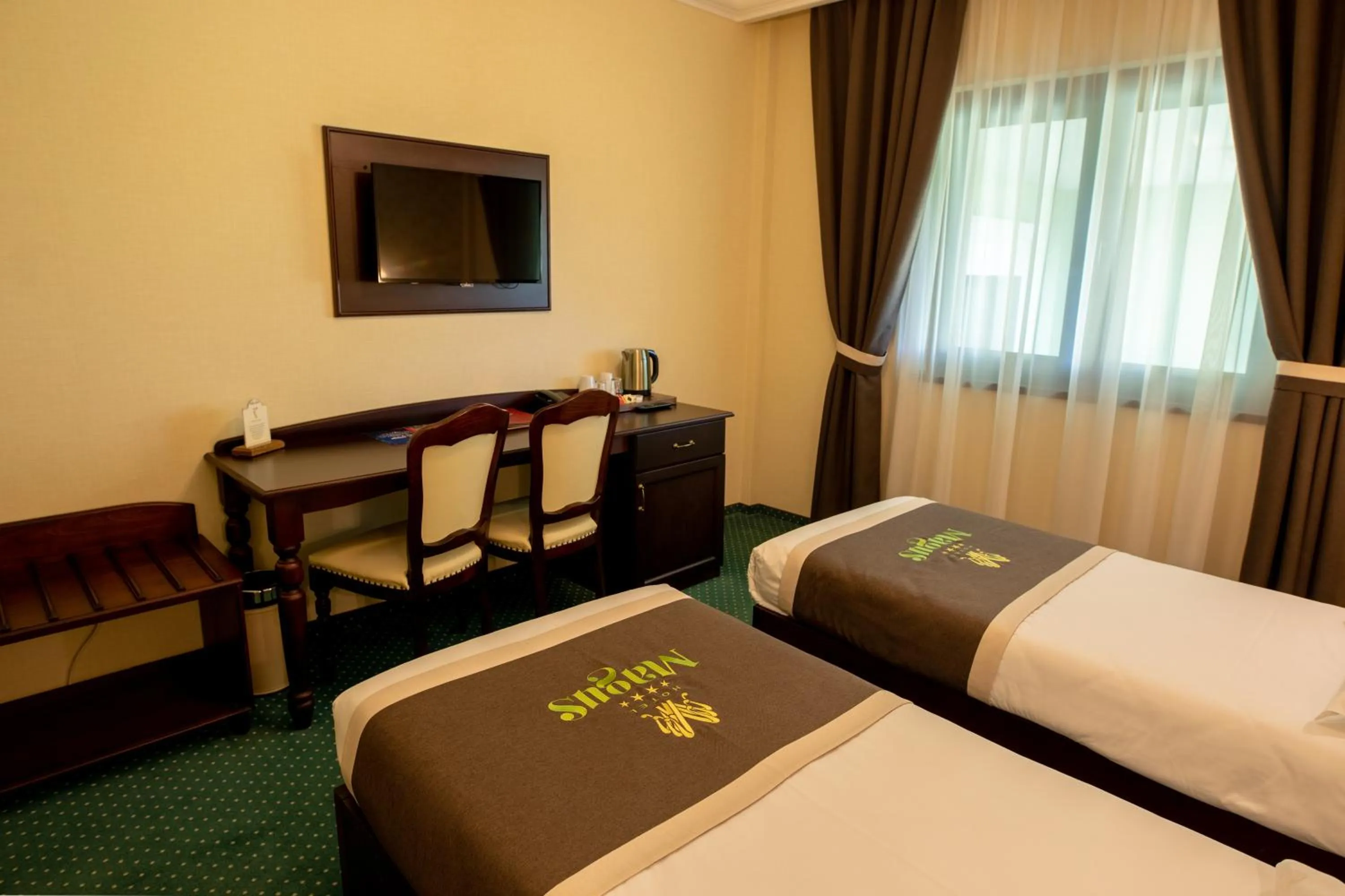 Deluxe Twin Room in Magus Hotel