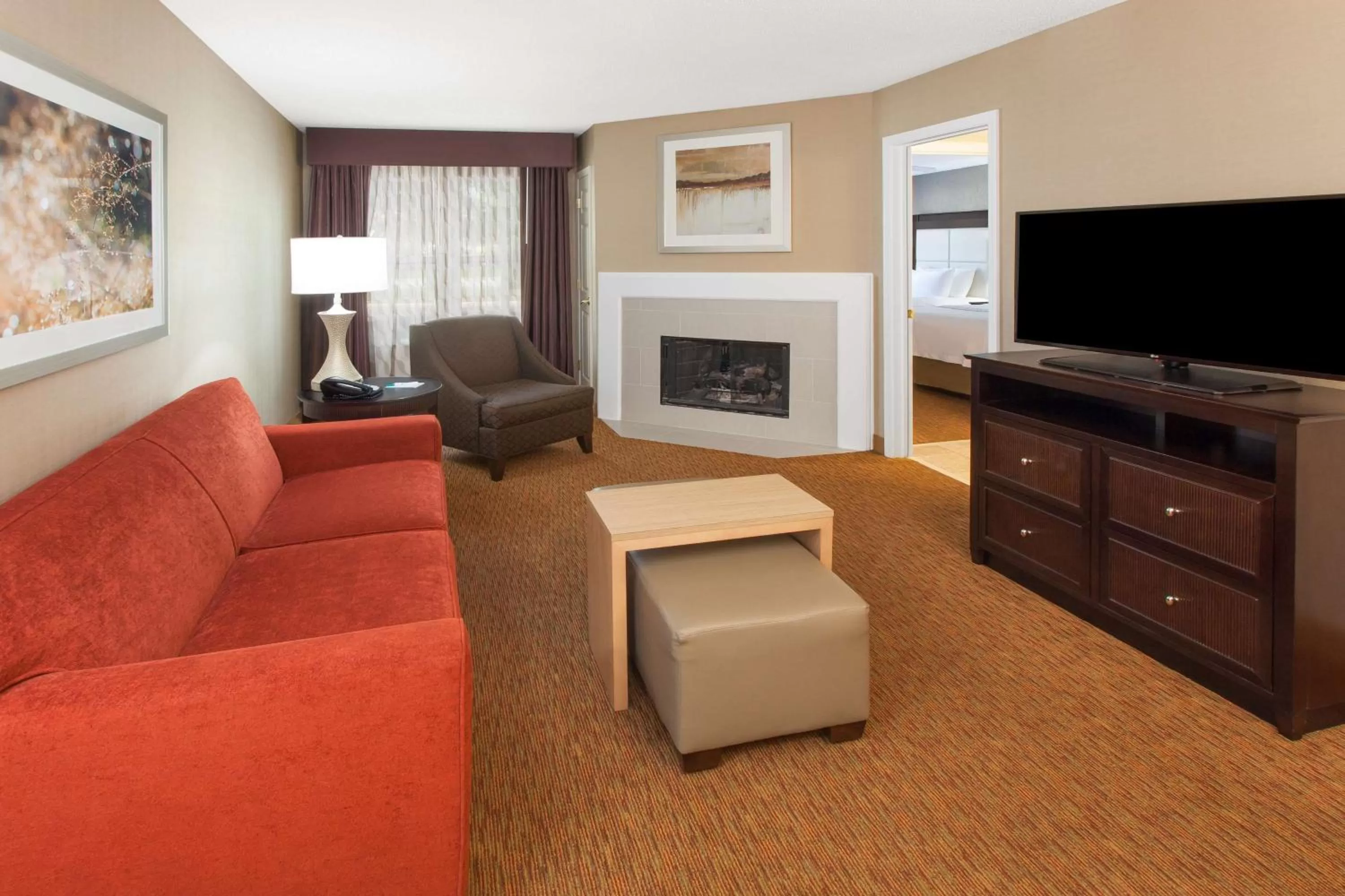 One-Bedroom Queen Suite with Two Queen Beds in Homewood Suites Lafayette