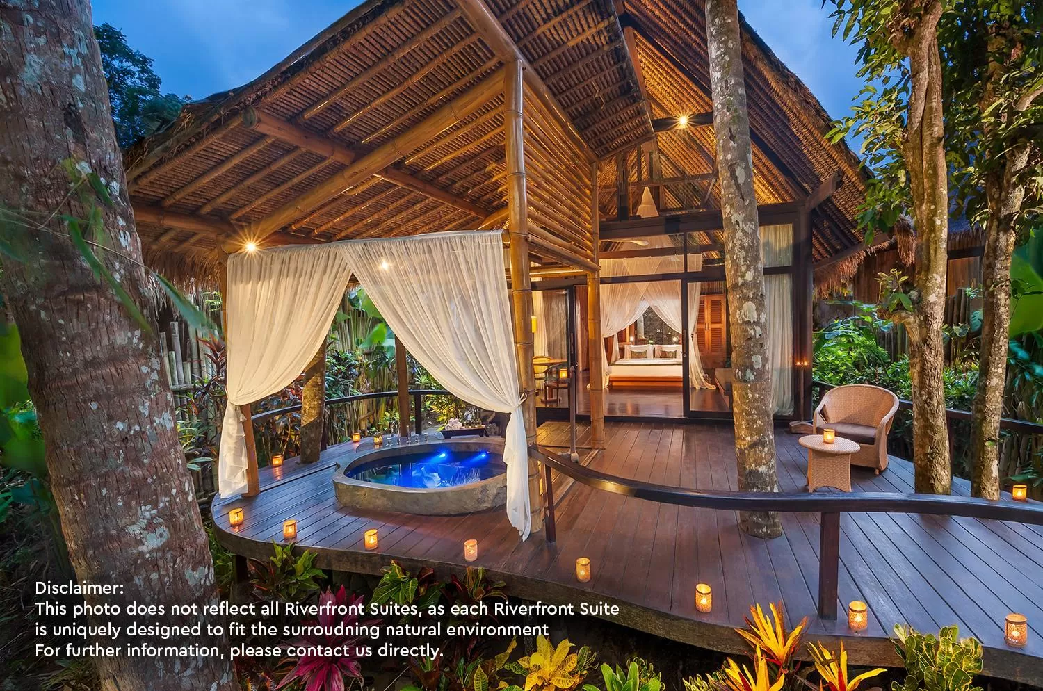 Riverfront suite in Fivelements Retreat Bali, Ubud