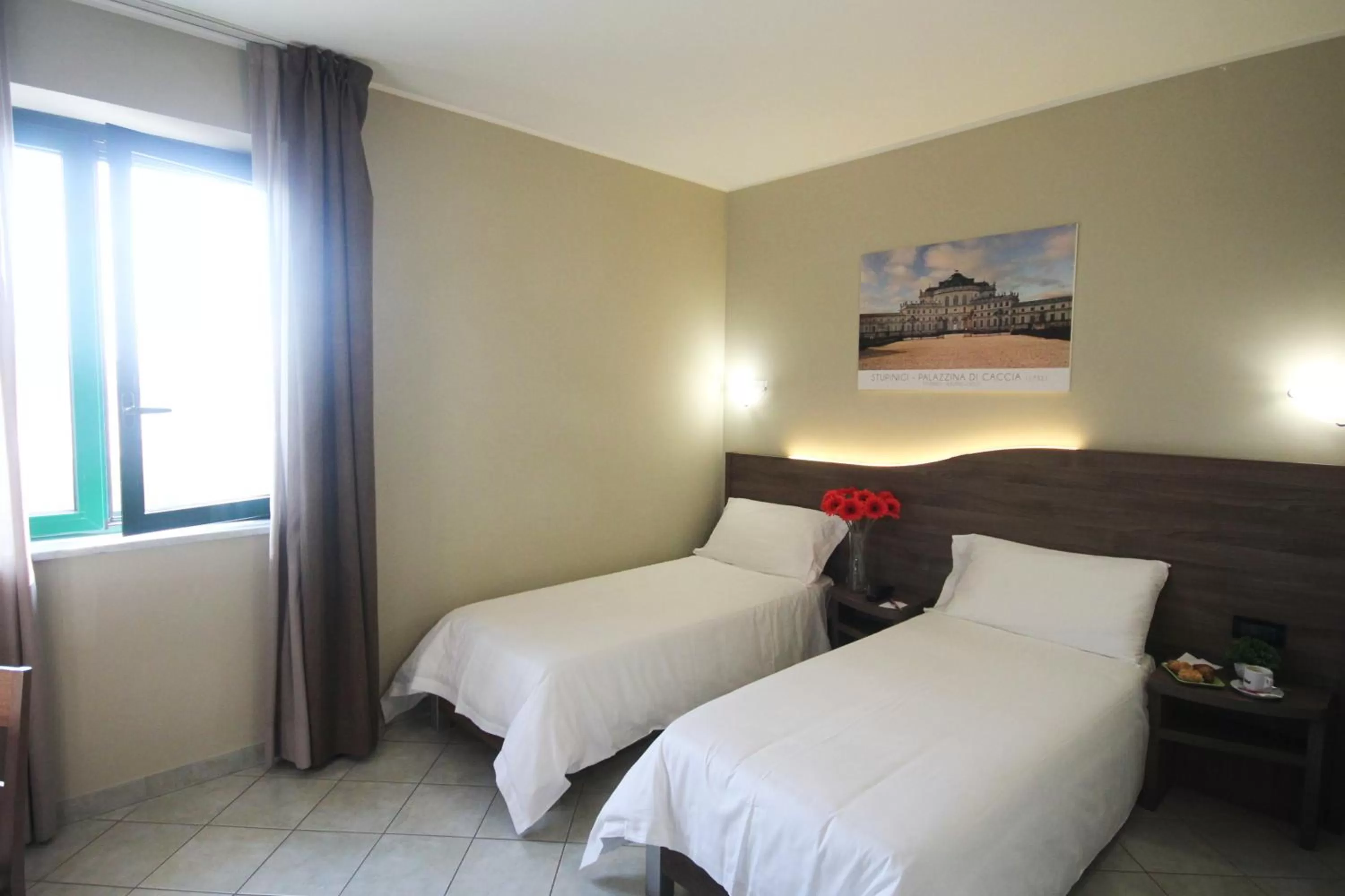 Twin Room - single occupancy in Green Class Hotel Candiolo