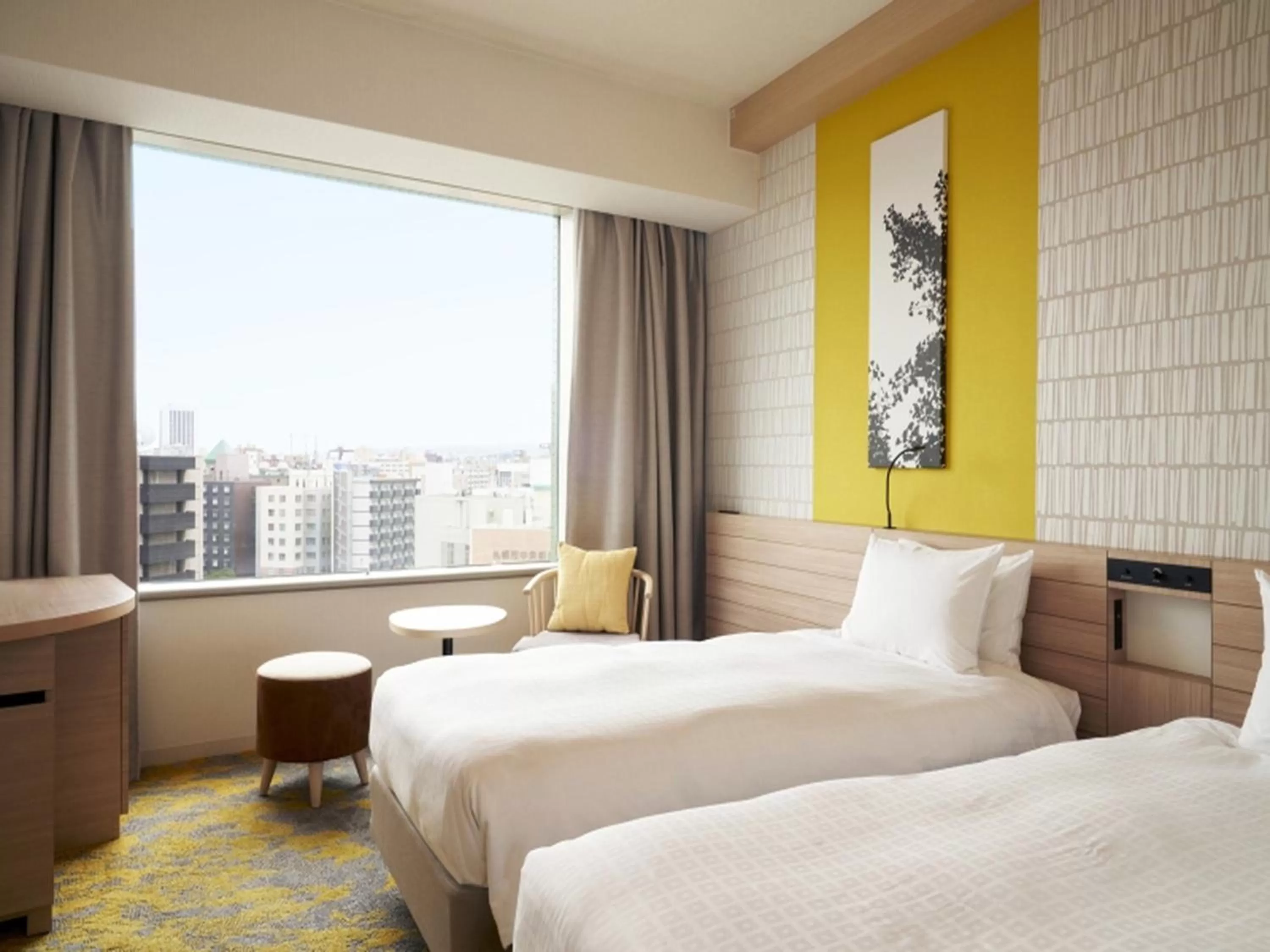 Photo of the whole room, Bed in Sapporo Prince Hotel