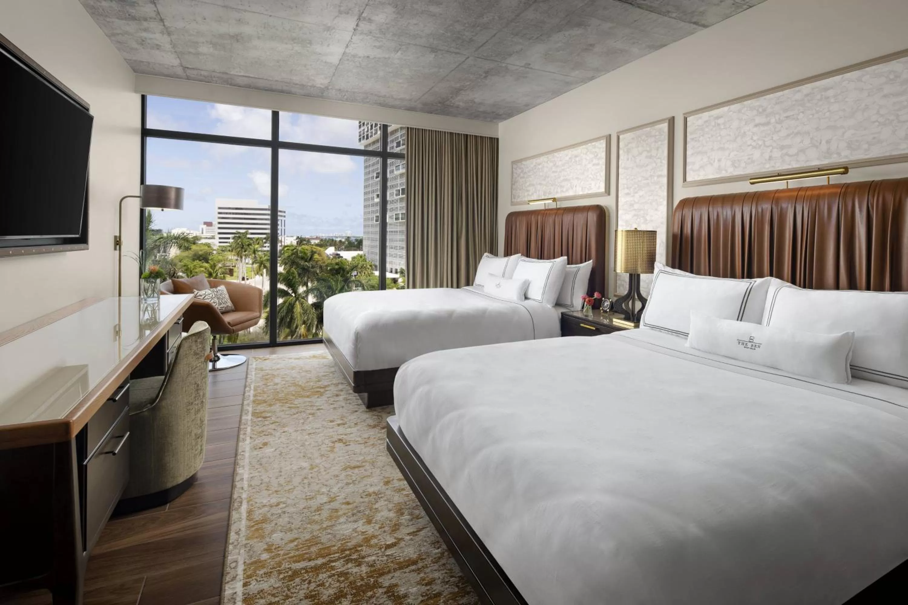 Guest room, 2 Queen in The Ben, Autograph Collection