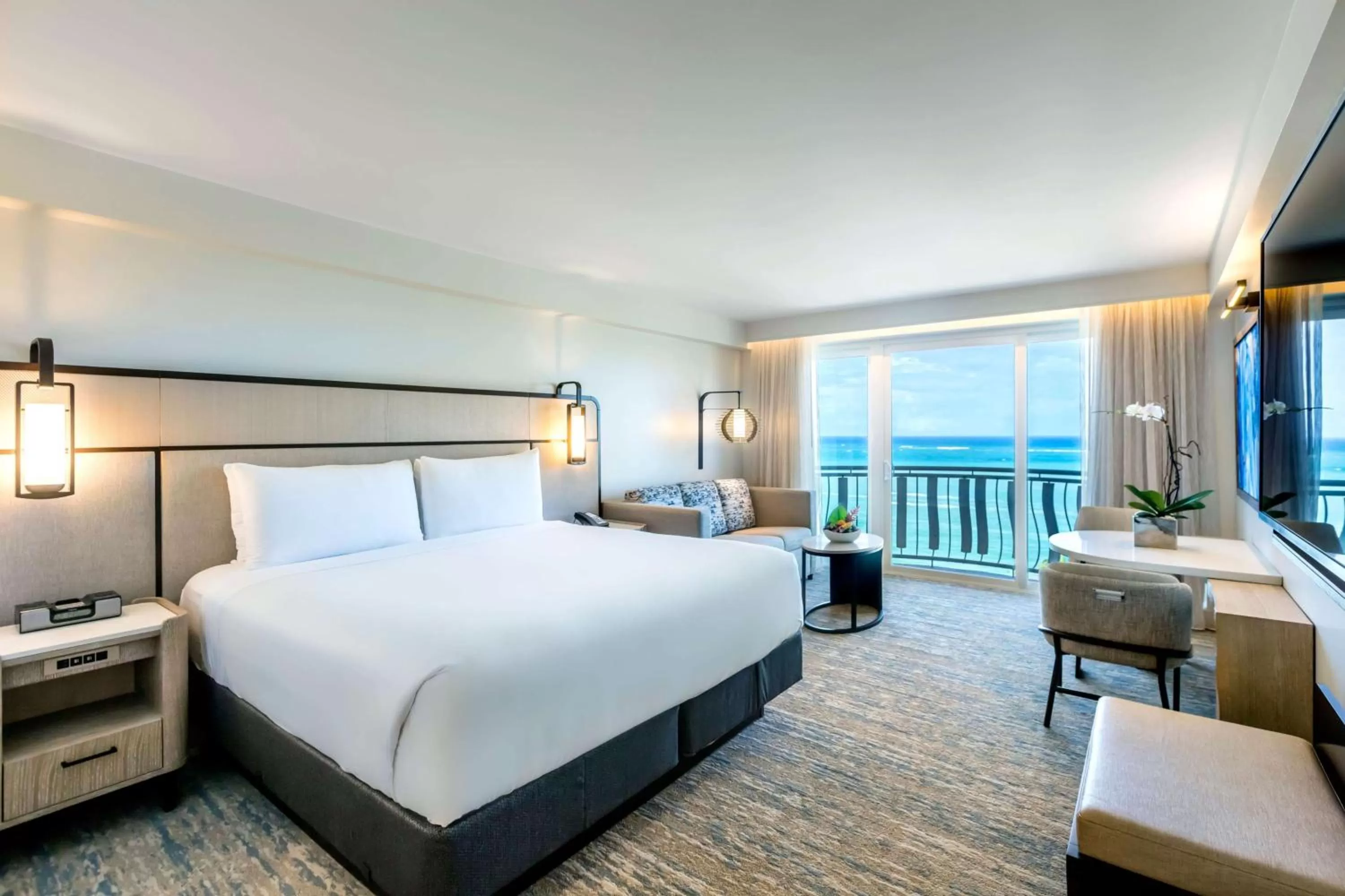 King Room with Ocean View in The Royal Sonesta San Juan