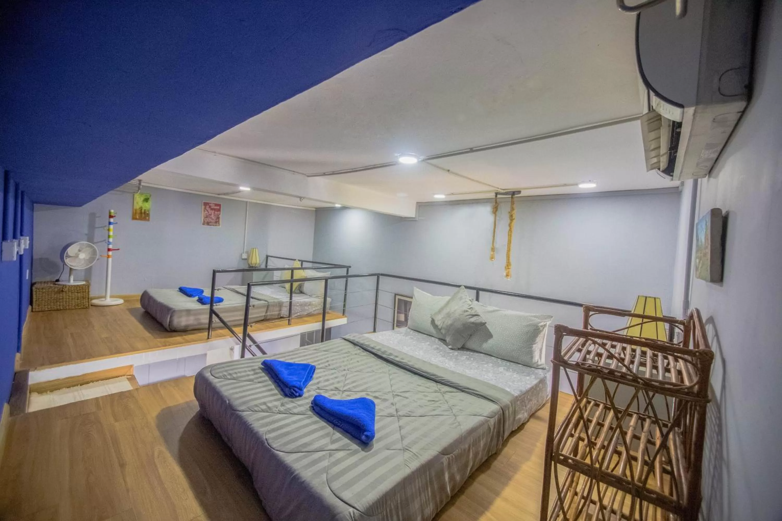 Family Duplex Balcony Room with Window in The Artist Residence