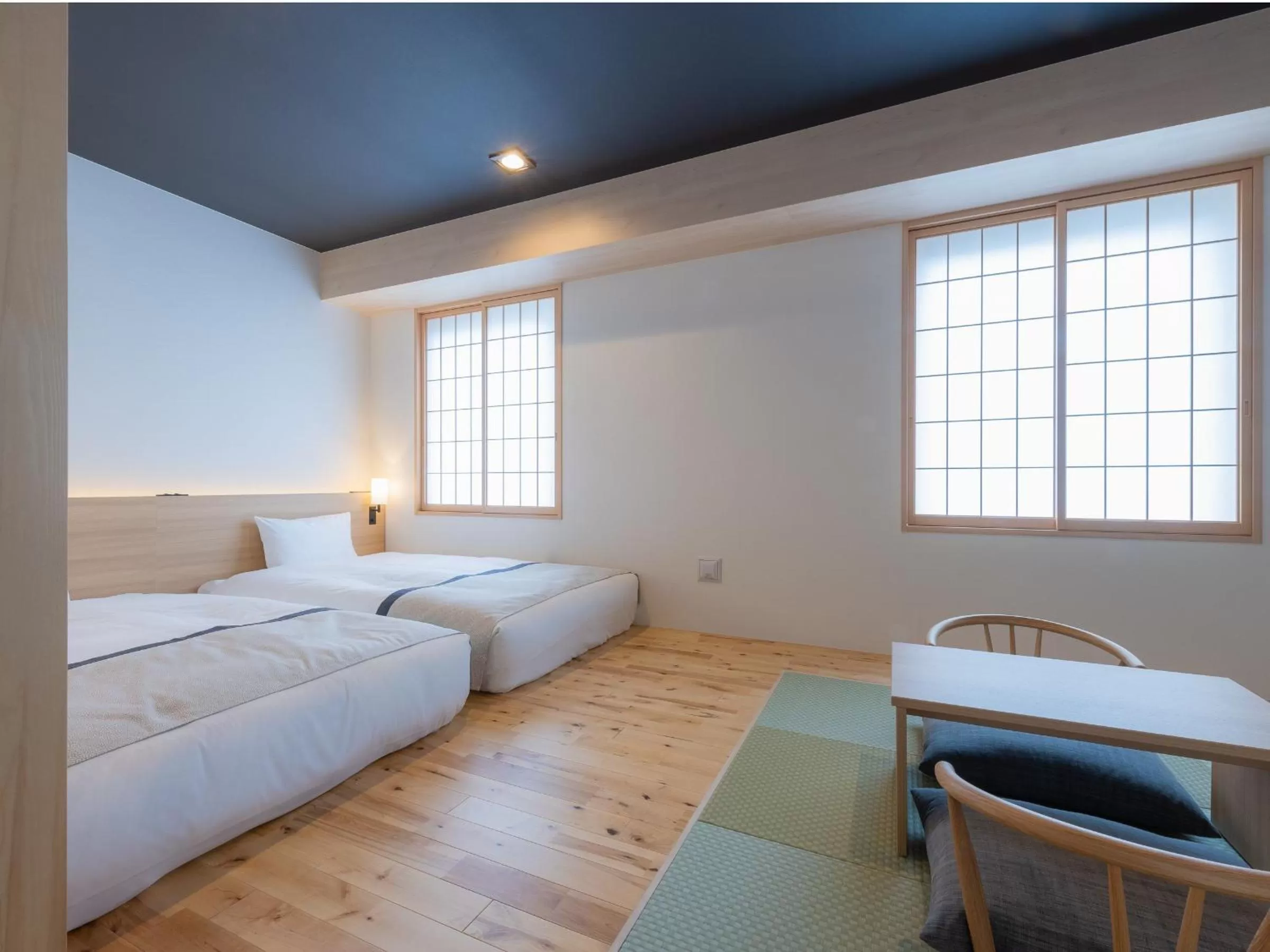Japanese Modern Twin Room in Tosei Hotel Cocone Asakusa Kuramae