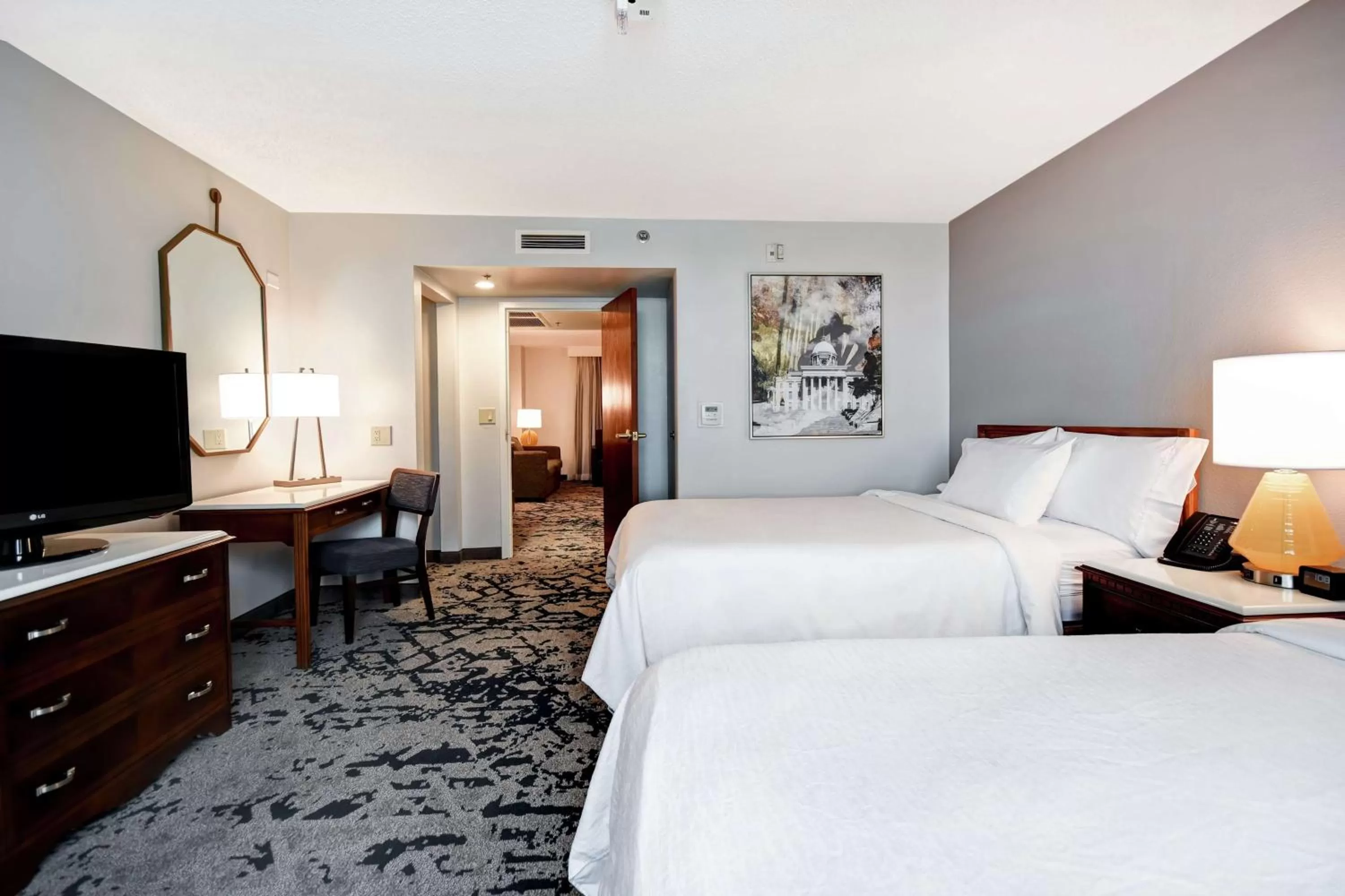 Double Corner Suite in Embassy Suites Montgomery - Hotel & Conference Center