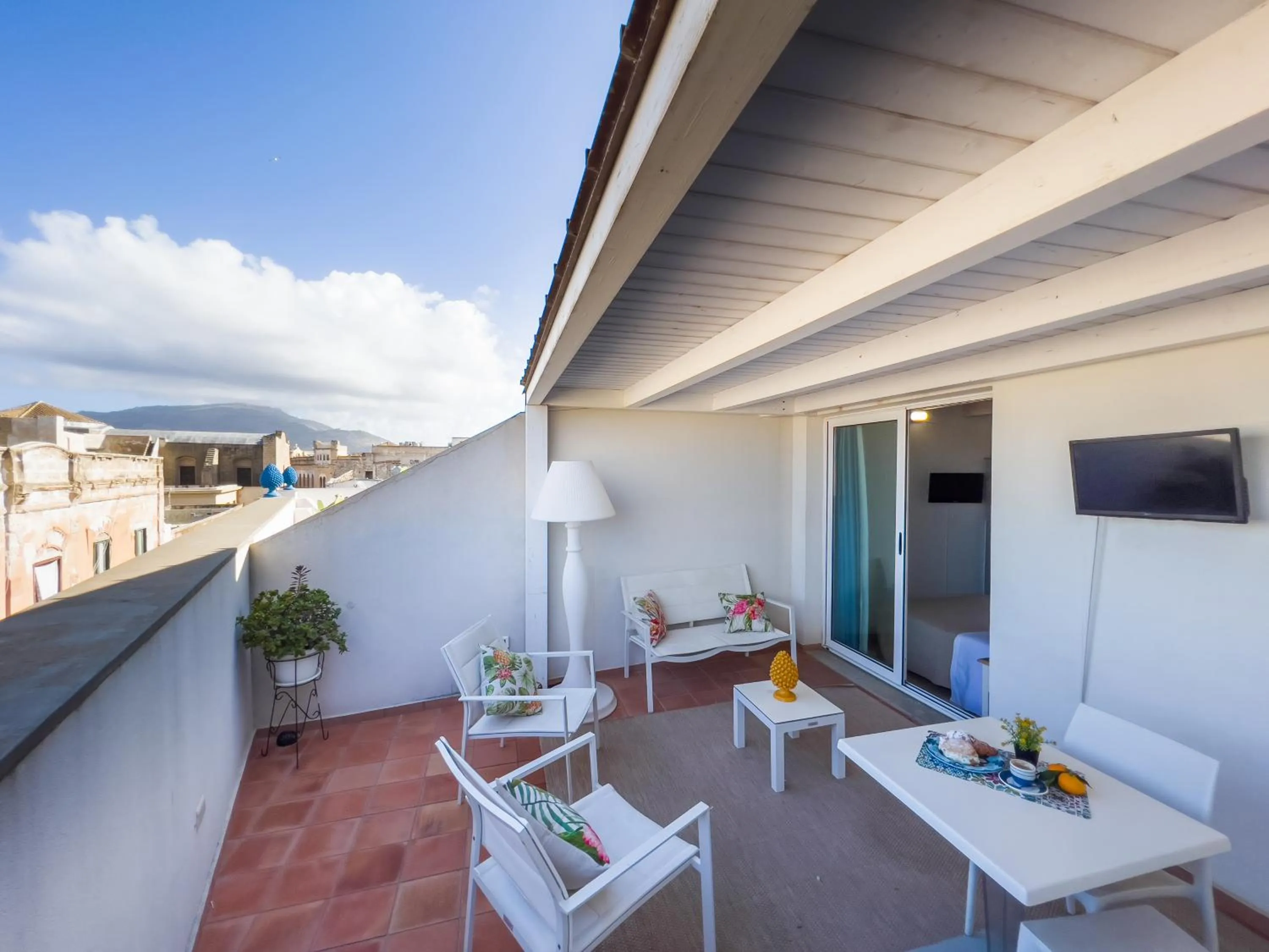 Double Room with Terrace in ZIBIBBO SUITES & ROOMS - Aparthotel in Centro Storico a Trapani