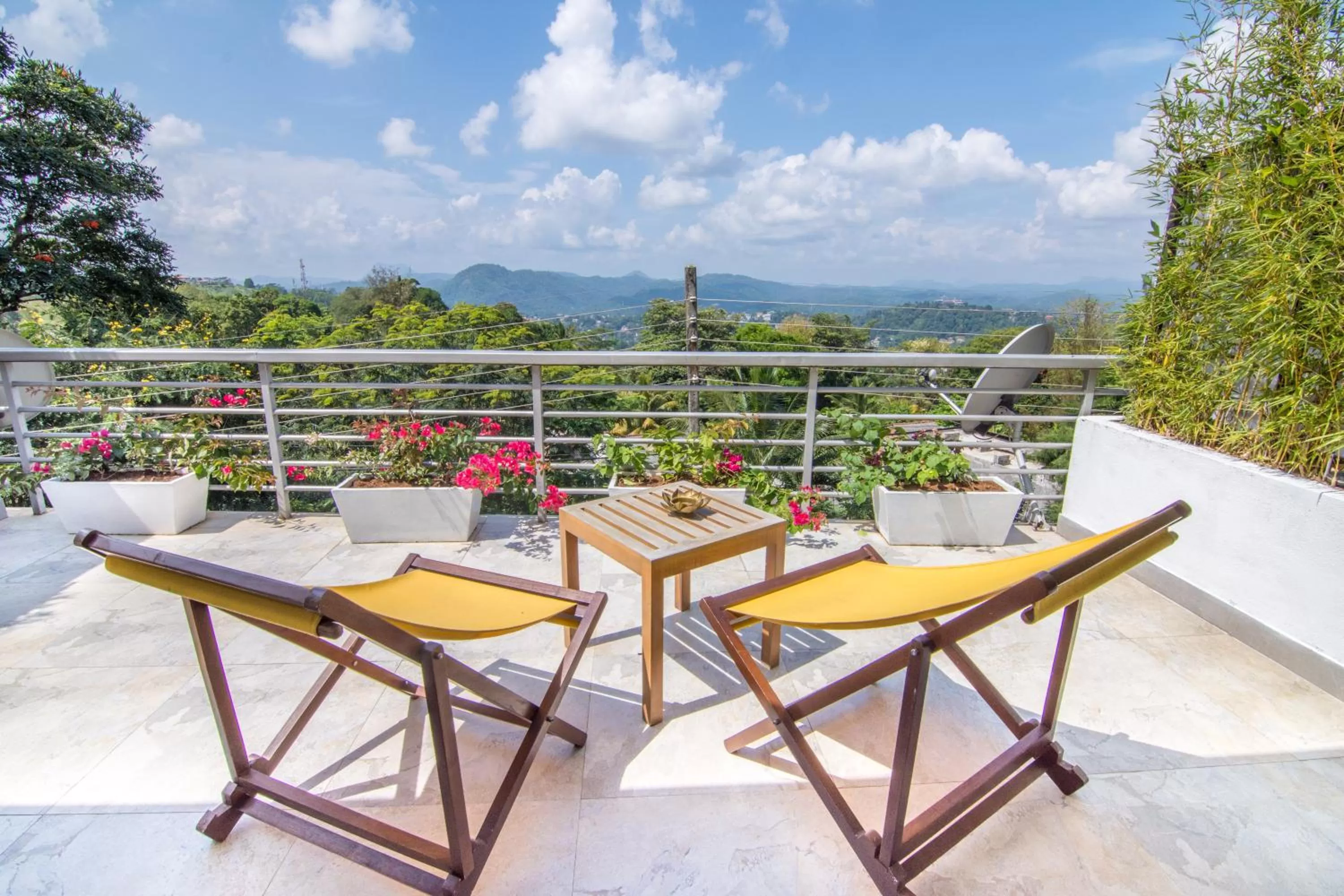 Superior Ground Floor Room with Balcony - 10% off on Award Winning Cocktails & Selected Wines, Steam Room & Sauna Access in The Theva Residency