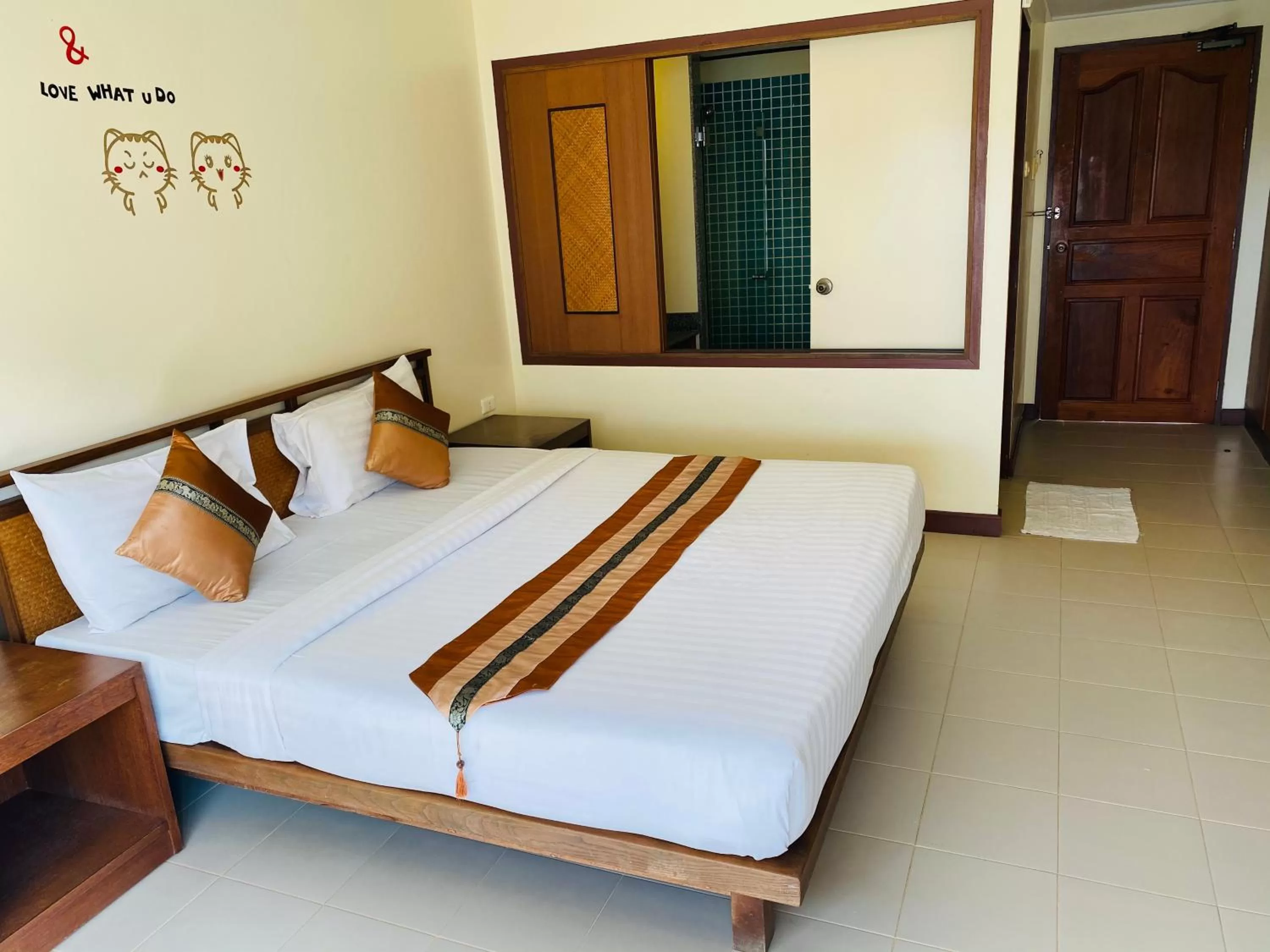 Double or Twin Room with Garden View in Kaibae Hut Resort