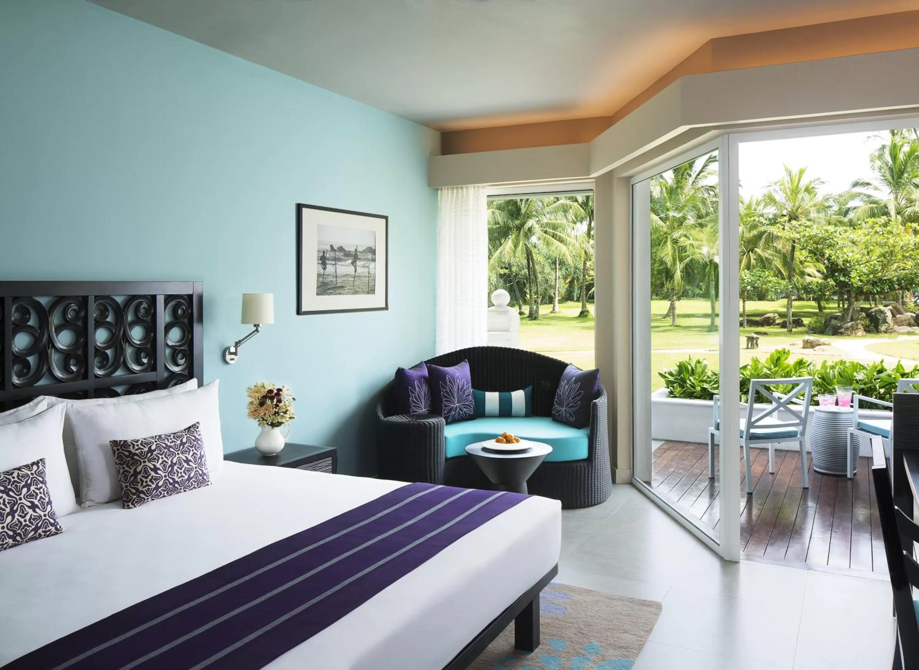 Deluxe Garden Terrace King Bed - single occupancy in Taj Bentota Resort & Spa