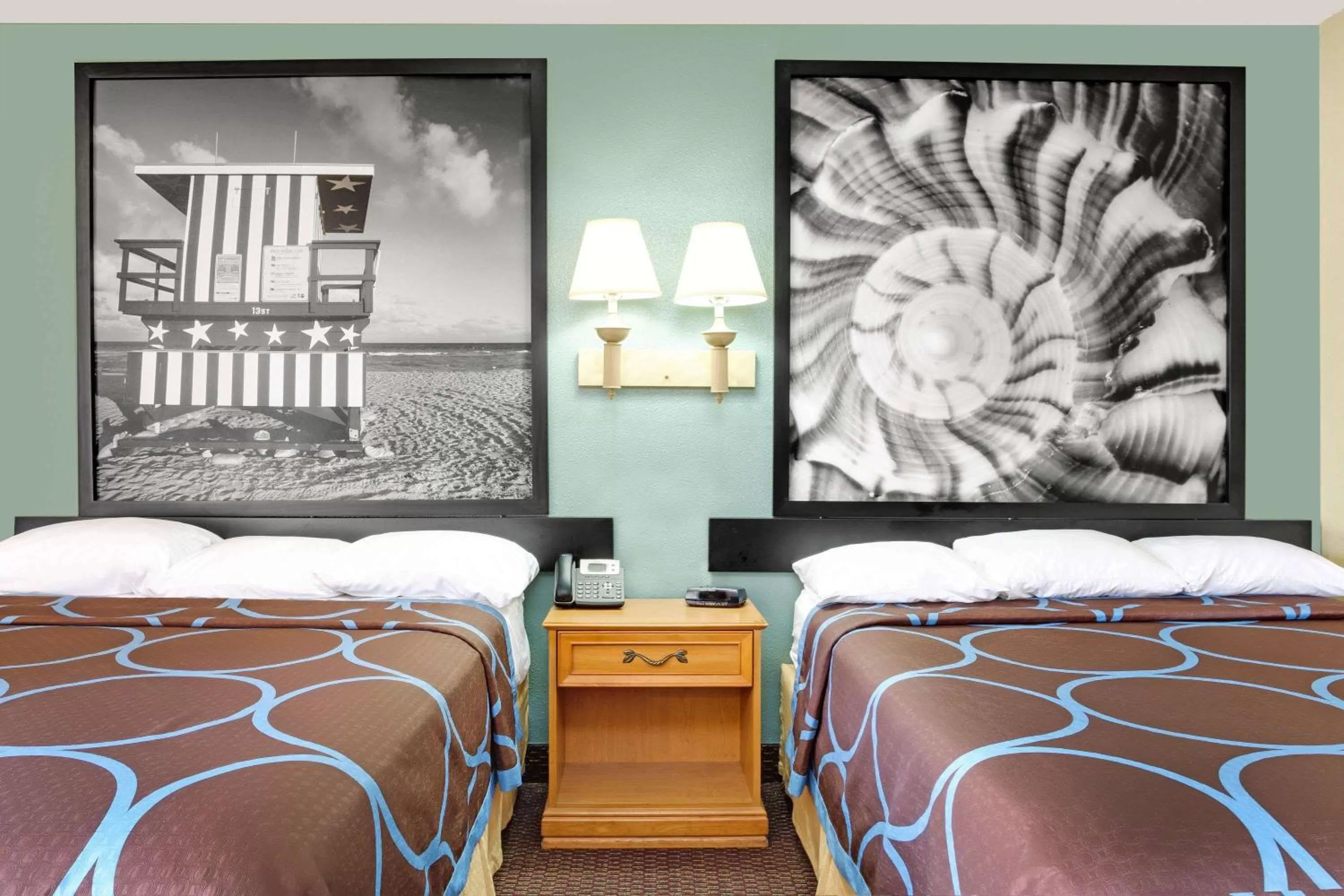 Queen Room with Two Queen Beds - Non-Smoking in Super 8 by Wyndham St. Augustine