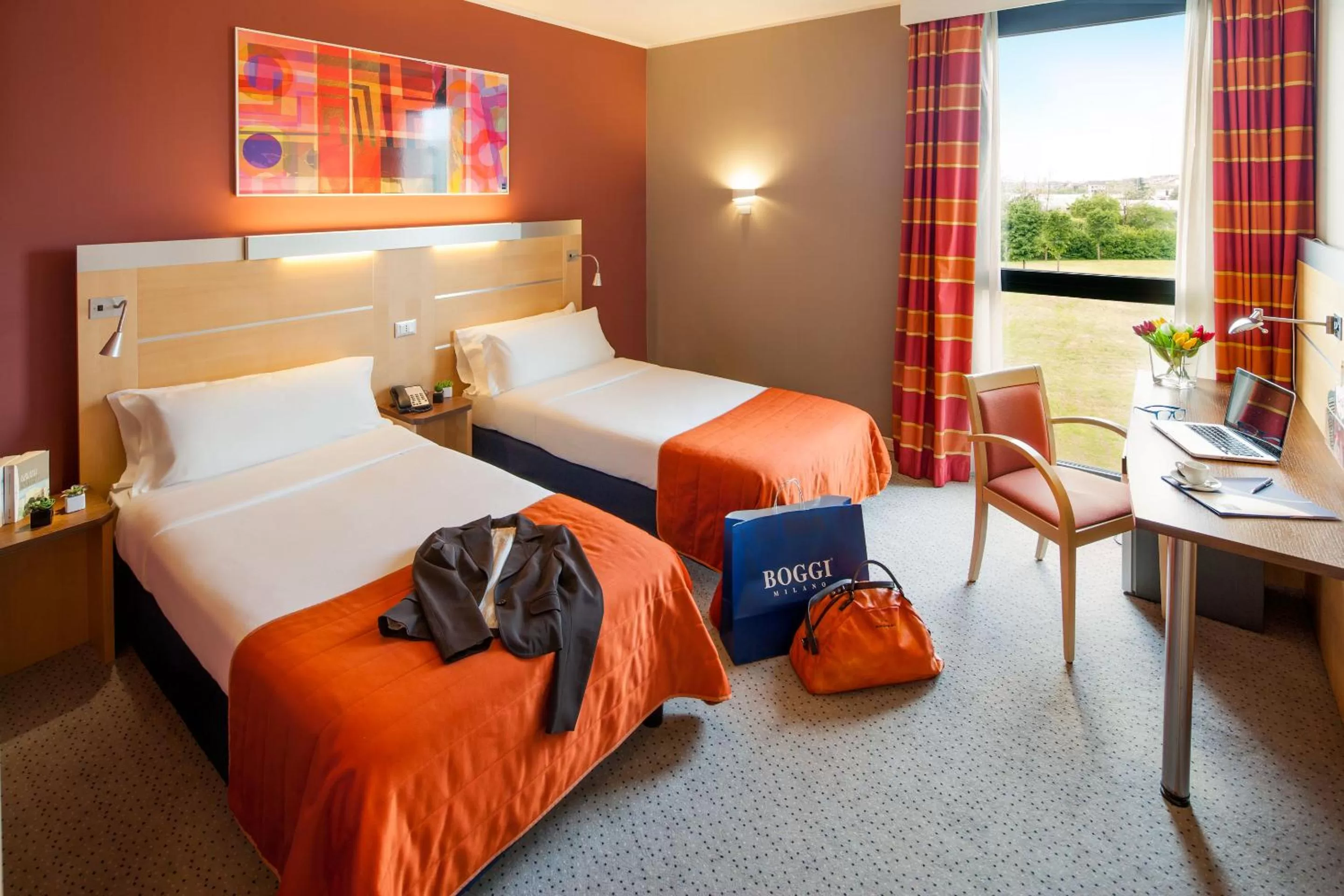 Twin Room in Idea Hotel Milano San Siro