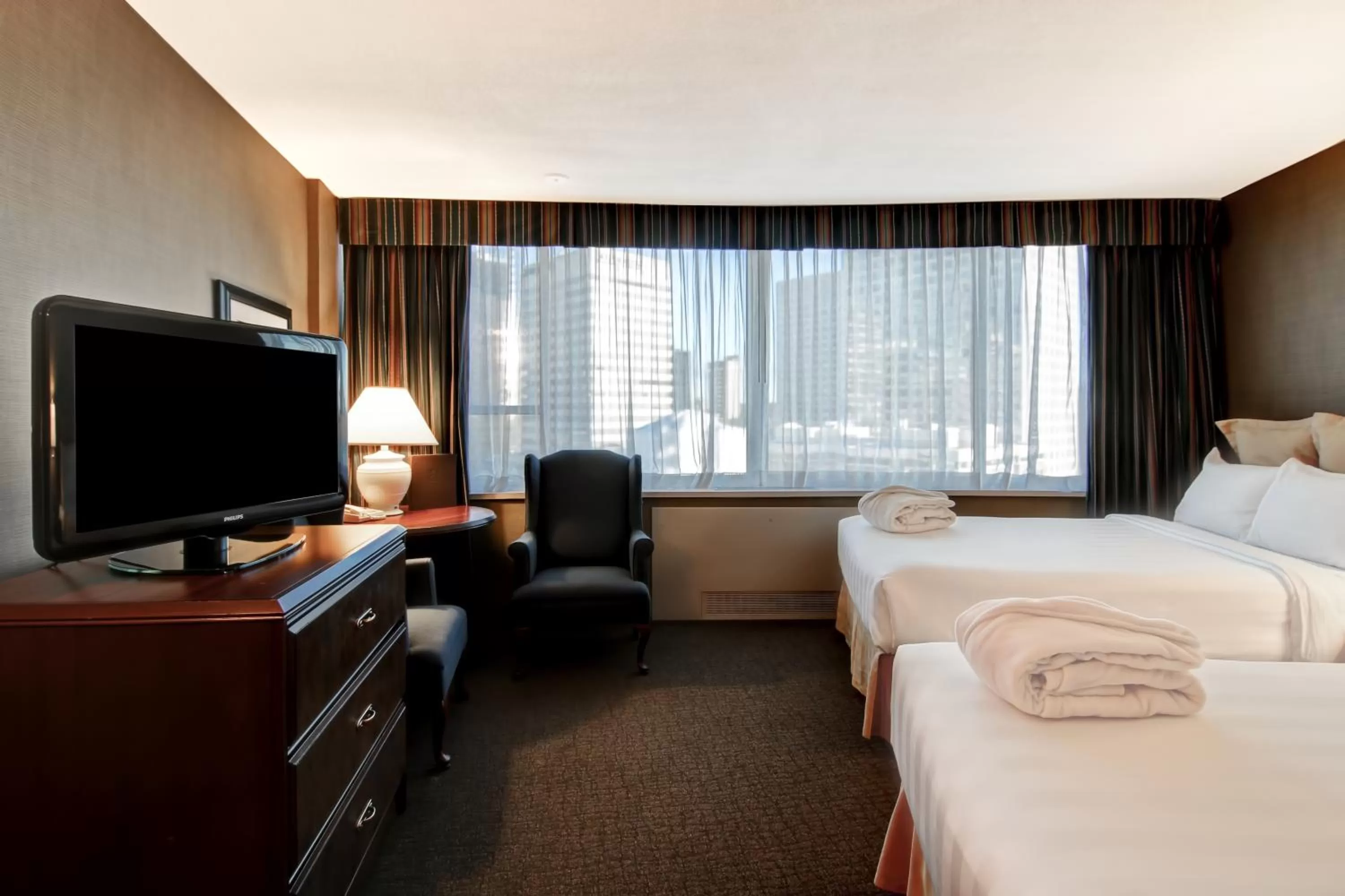 Double Room with Two Double Beds in Chateau Lacombe Hotel