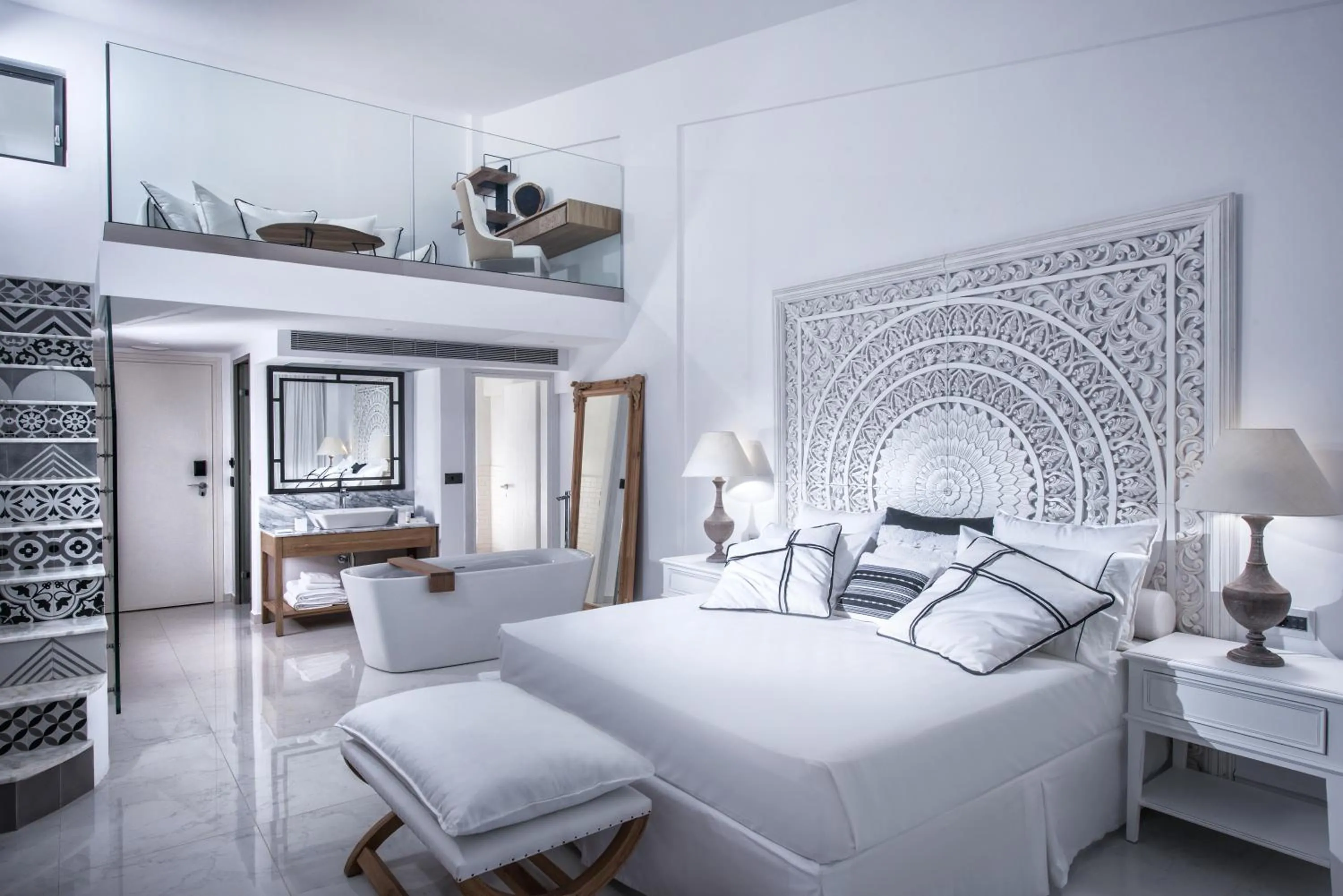 Loft Deluxe Guestroom with Sea View  in Abaton Island Resort & Spa