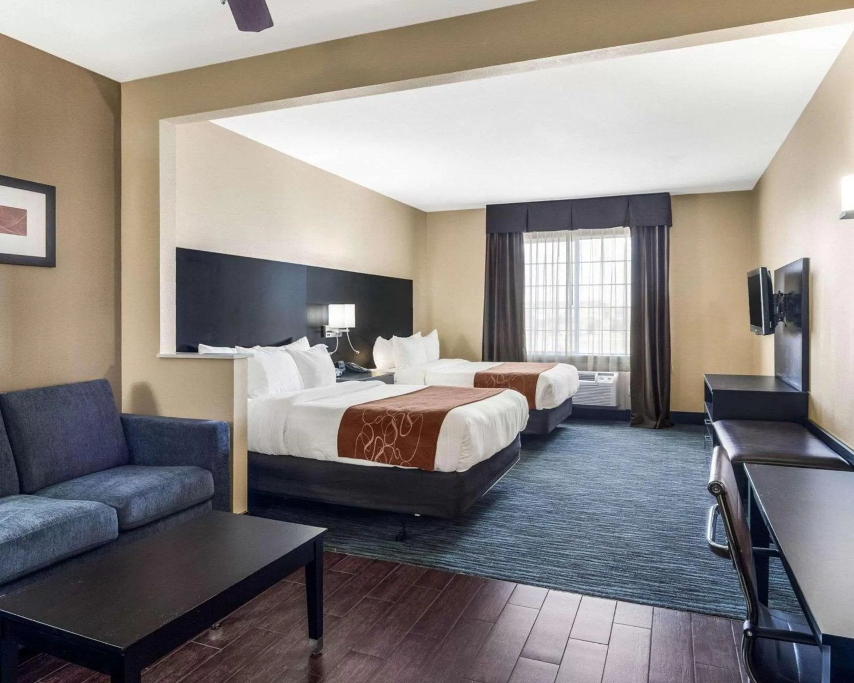 Queen Suite with Two Queen Beds - Non-Smoking in Comfort Suites Odessa near University