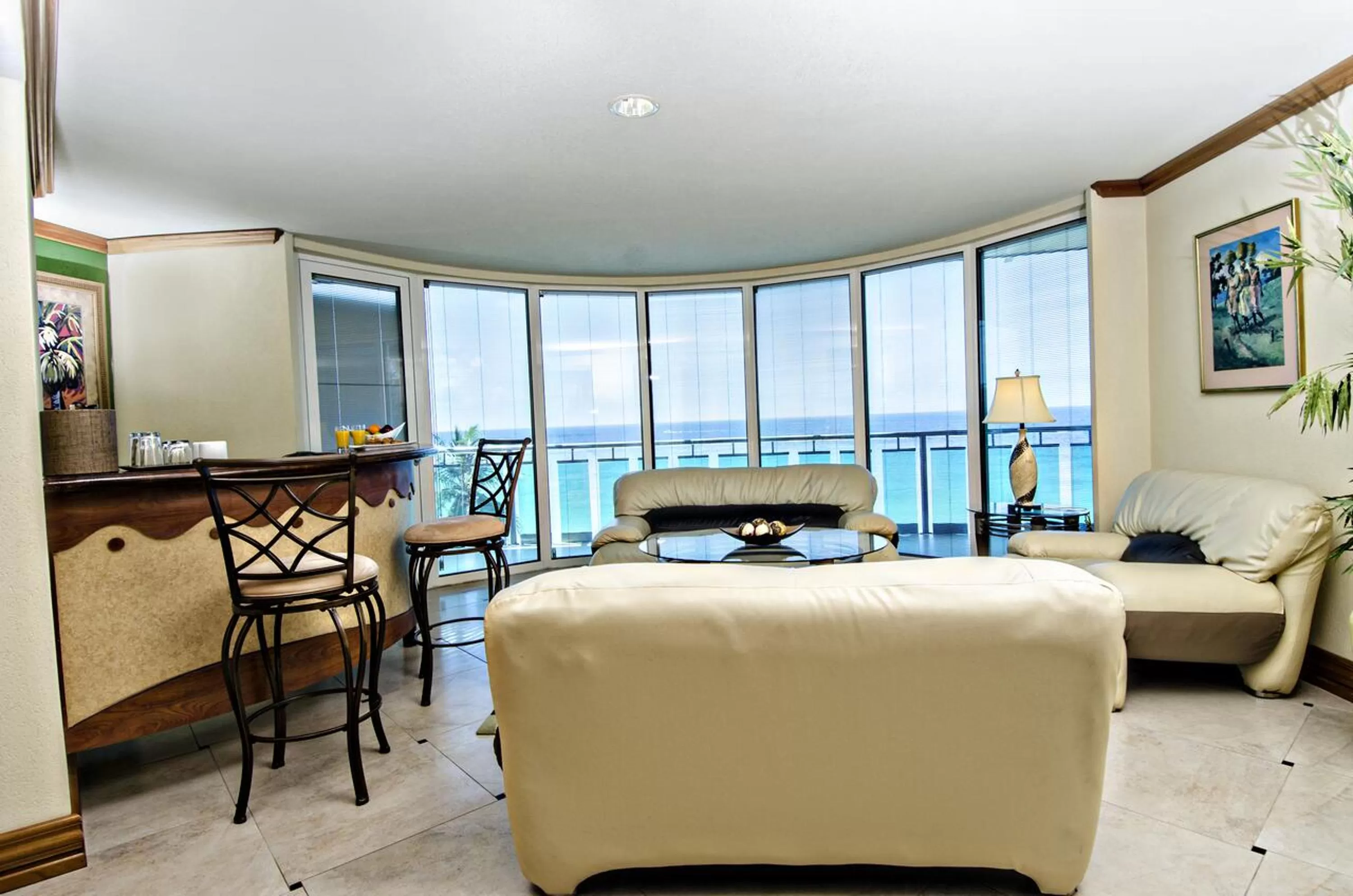 Two Bedroom Ocean Front Luxury Suite in Accra Beach Hotel & Spa