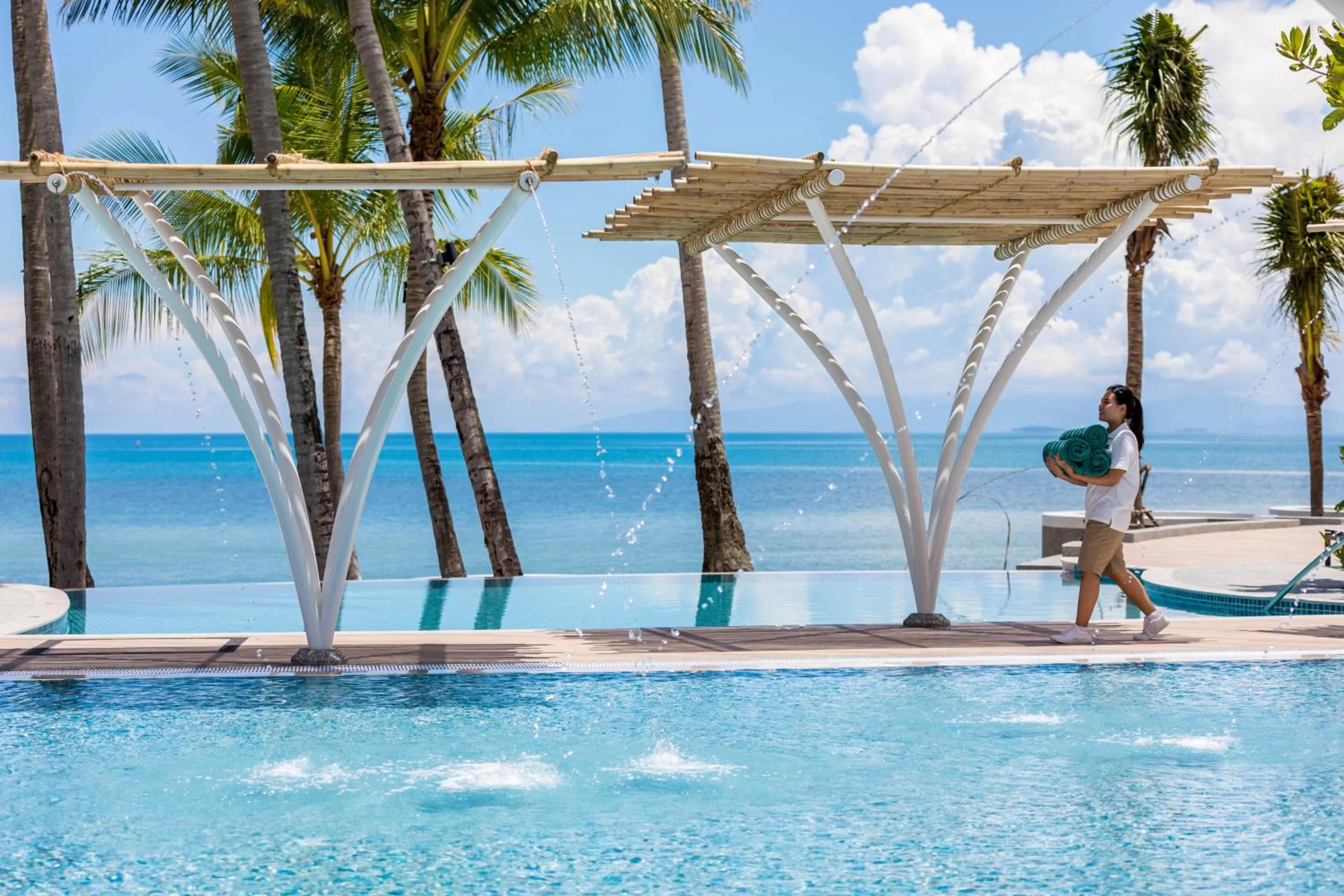 Swimming pool in OUTRIGGER Koh Samui Beach Resort