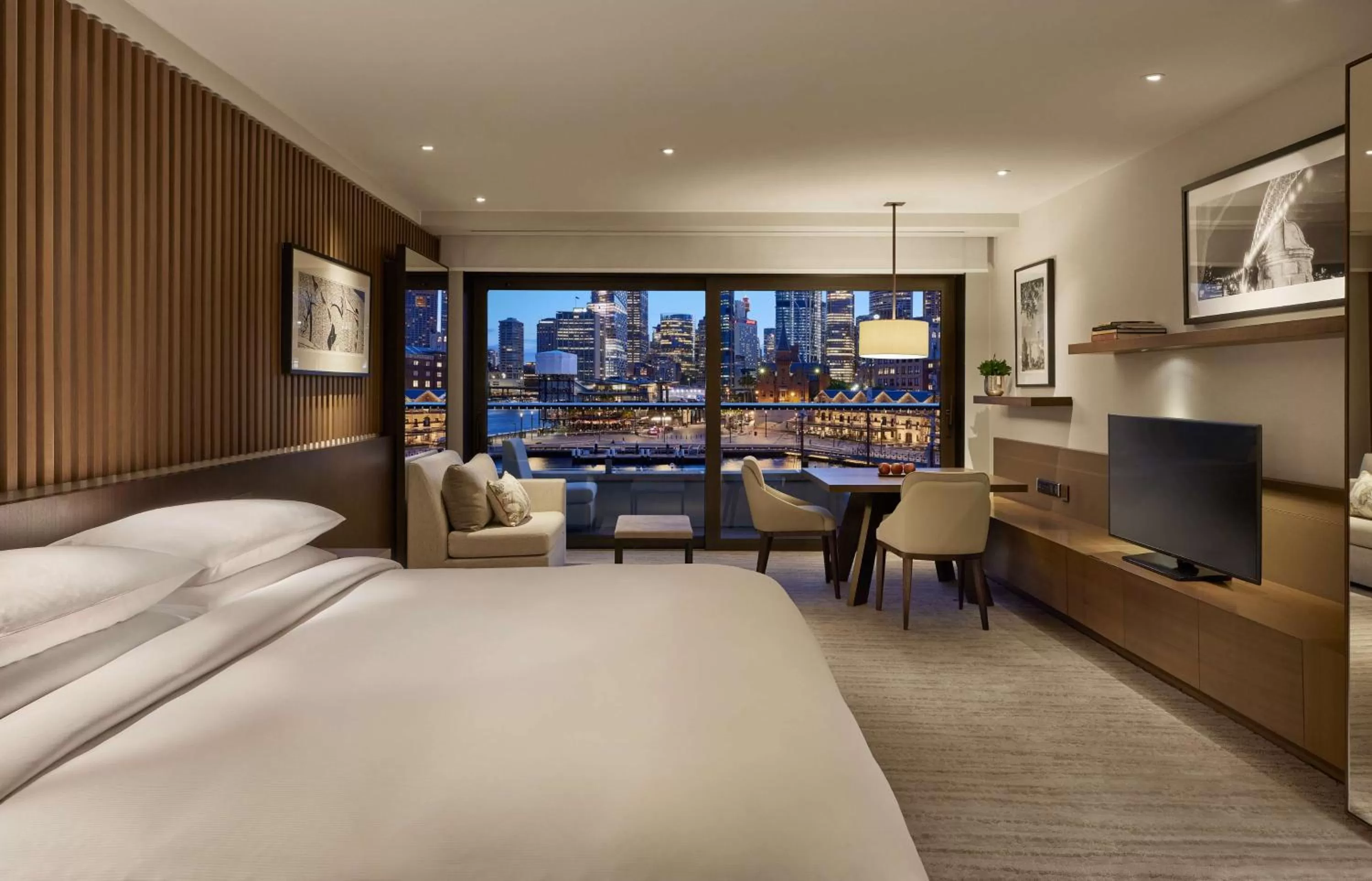 2 Twin Beds with City Harbor View in Park Hyatt Sydney
