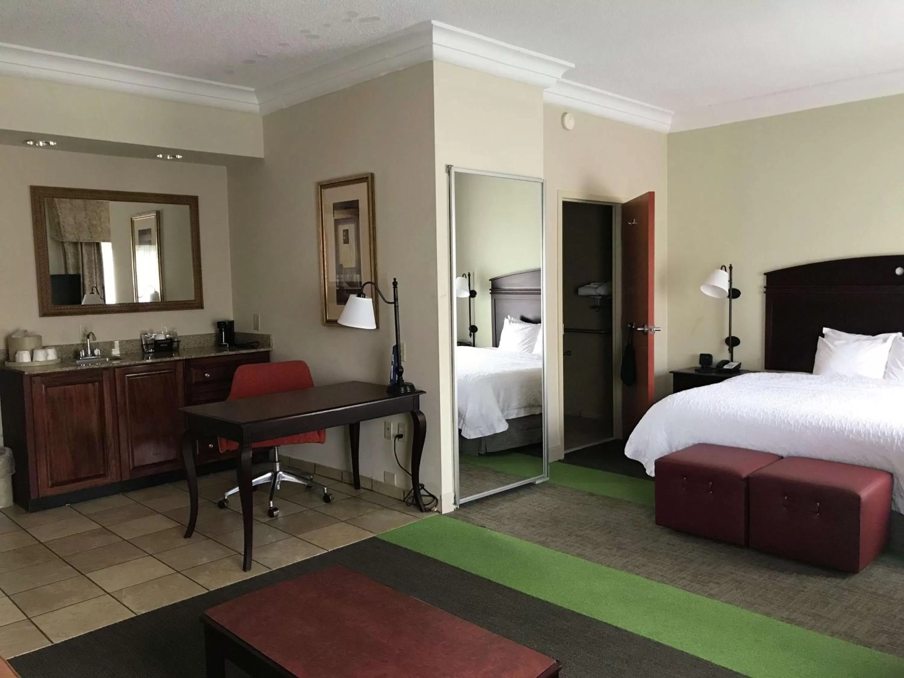 King Studio Suite with Sofa Bed - Non-Smoking in Hampton Inn Vidalia