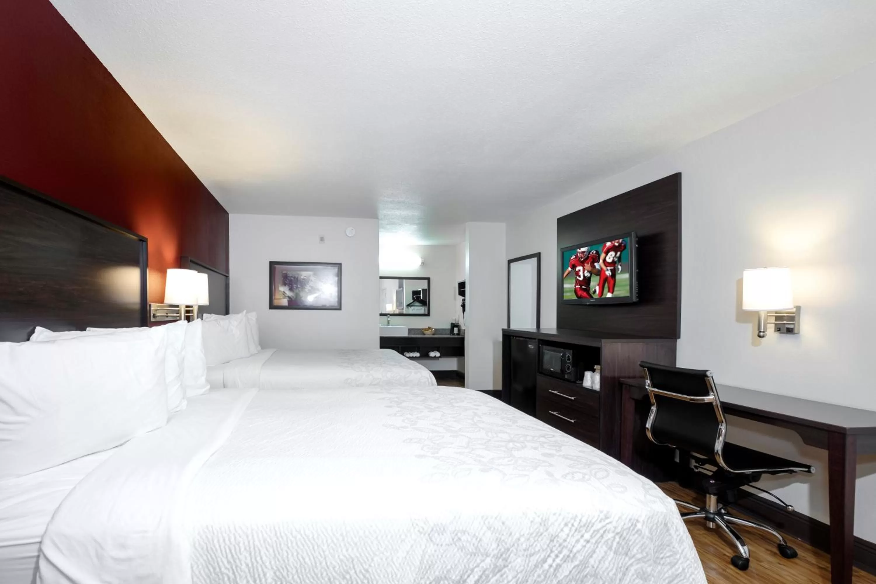 Superior Queen Room with Two Queen Beds - Disability Access/Smoke Free in Red Roof Inn PLUS+ Hammond