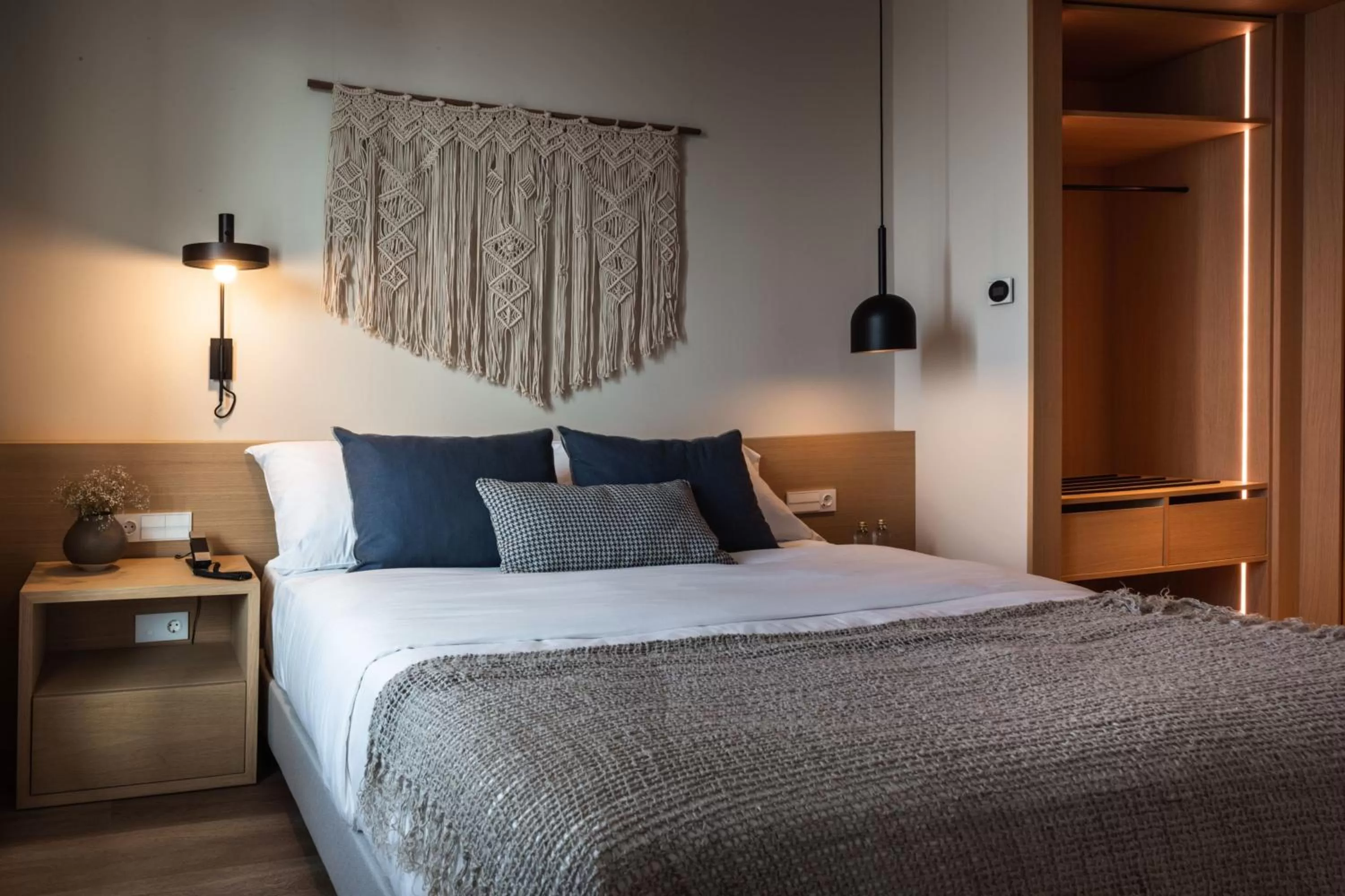 One-Bedroom Junior Queen Suite with Mountain View in Sabàtic Sitges Hotel, Autograph Collection