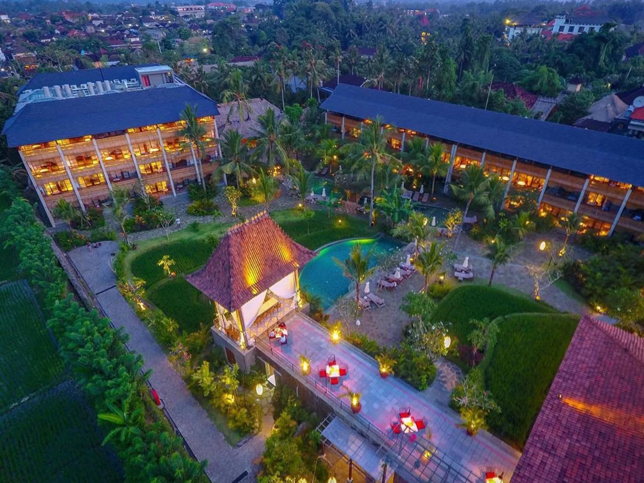Bird's eye view in Alaya Resort Ubud