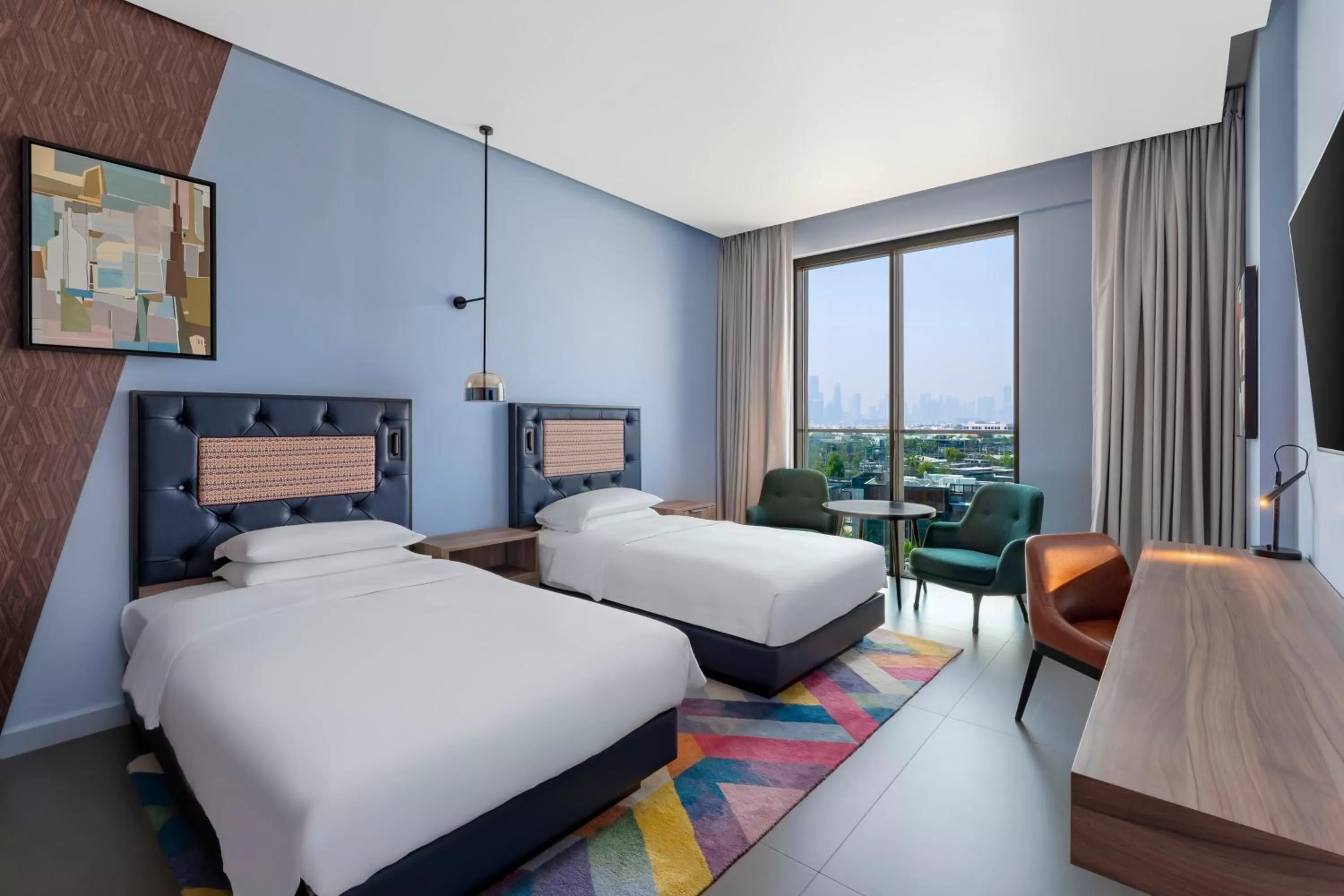 Twin Room - Complimentary Transfer to Mercato Mall, 20% off Food & Soft Beverage in Hyatt Centric Jumeirah Dubai