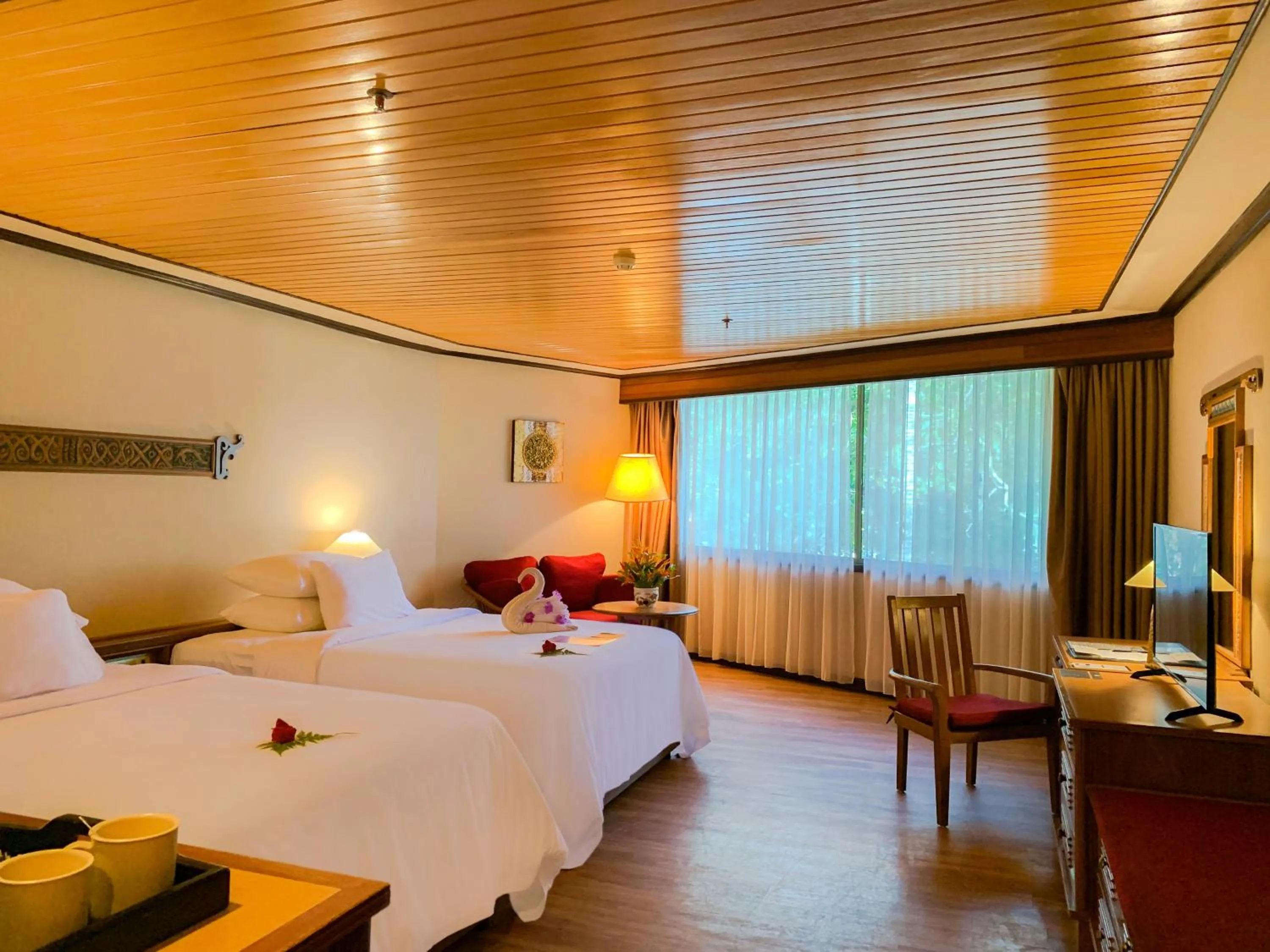 Superior Poolside Room Twin bed in Damai Beach Resort