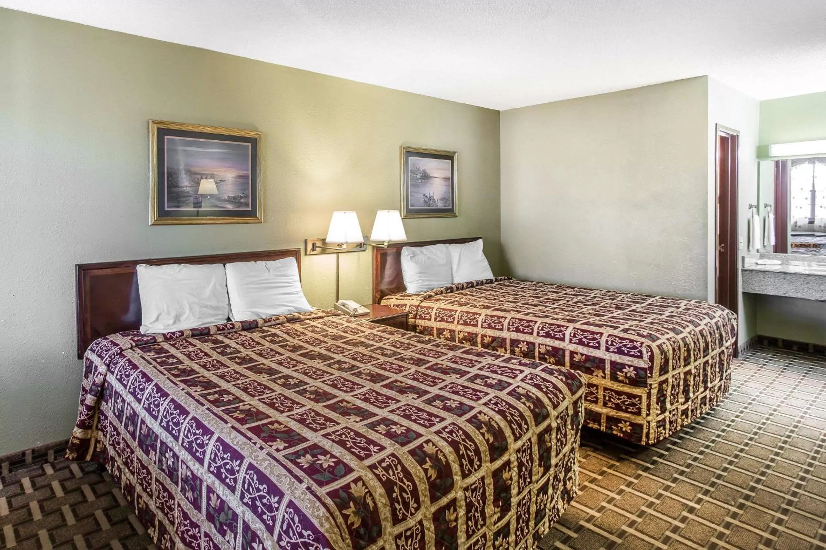 Queen Room with Two Queen Beds - Non-Smoking in Rodeway Inn & Suites Smyrna - Nashville Area