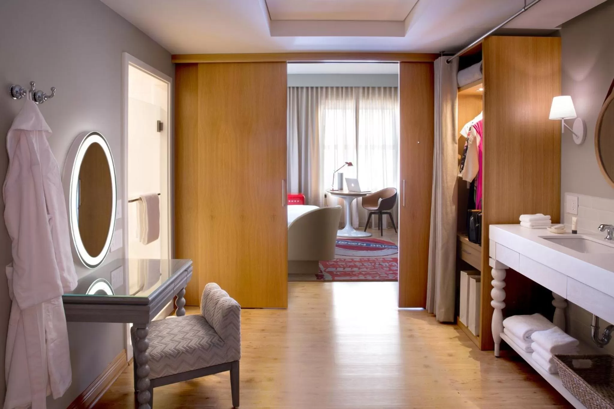 Deluxe Double Room with Two Double Beds in Virgin Hotels Chicago