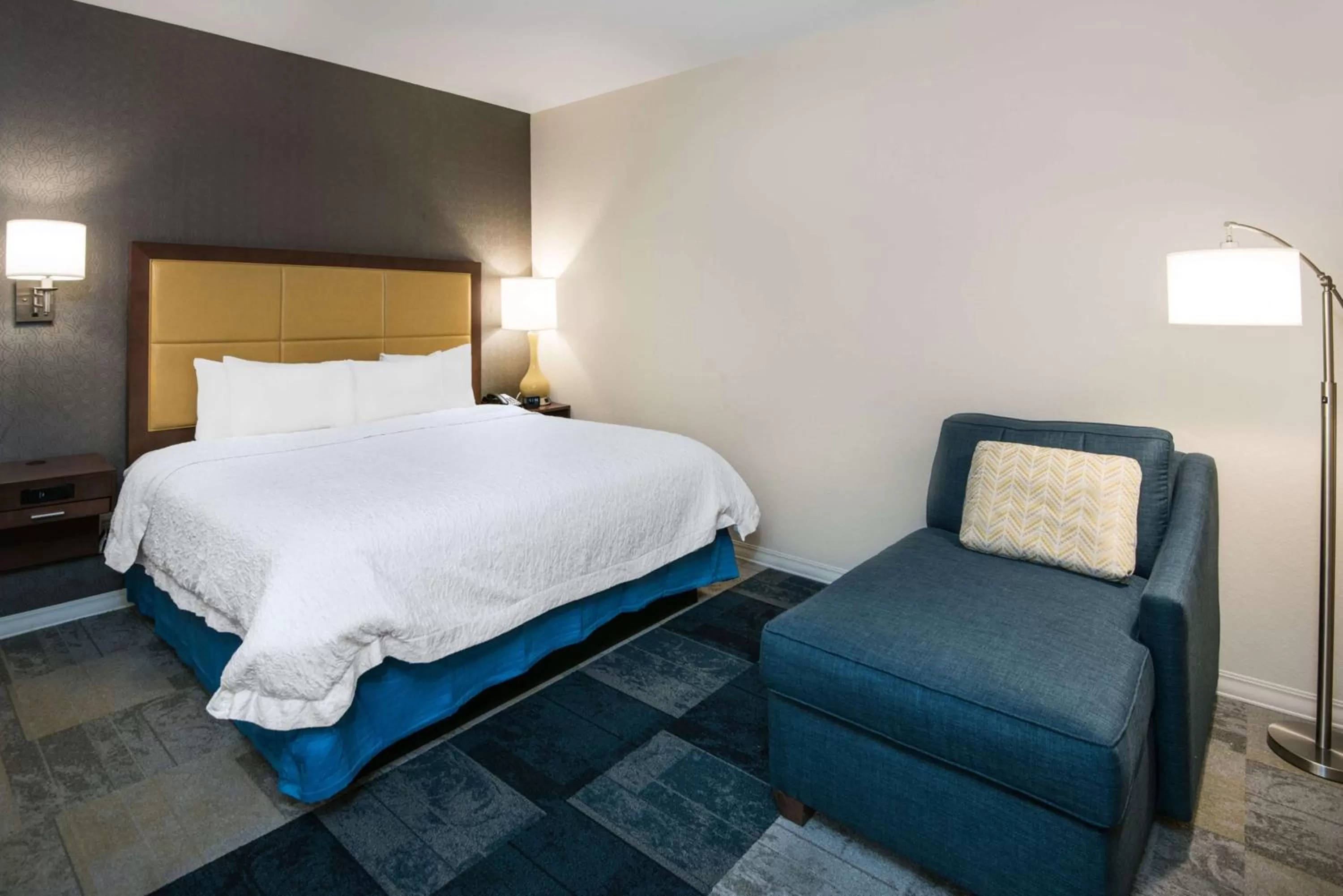 King Room with Roll-In Shower - Mobility Access/Non-Smoking in Hampton Inn & Suites San Antonio Brooks City Base, TX