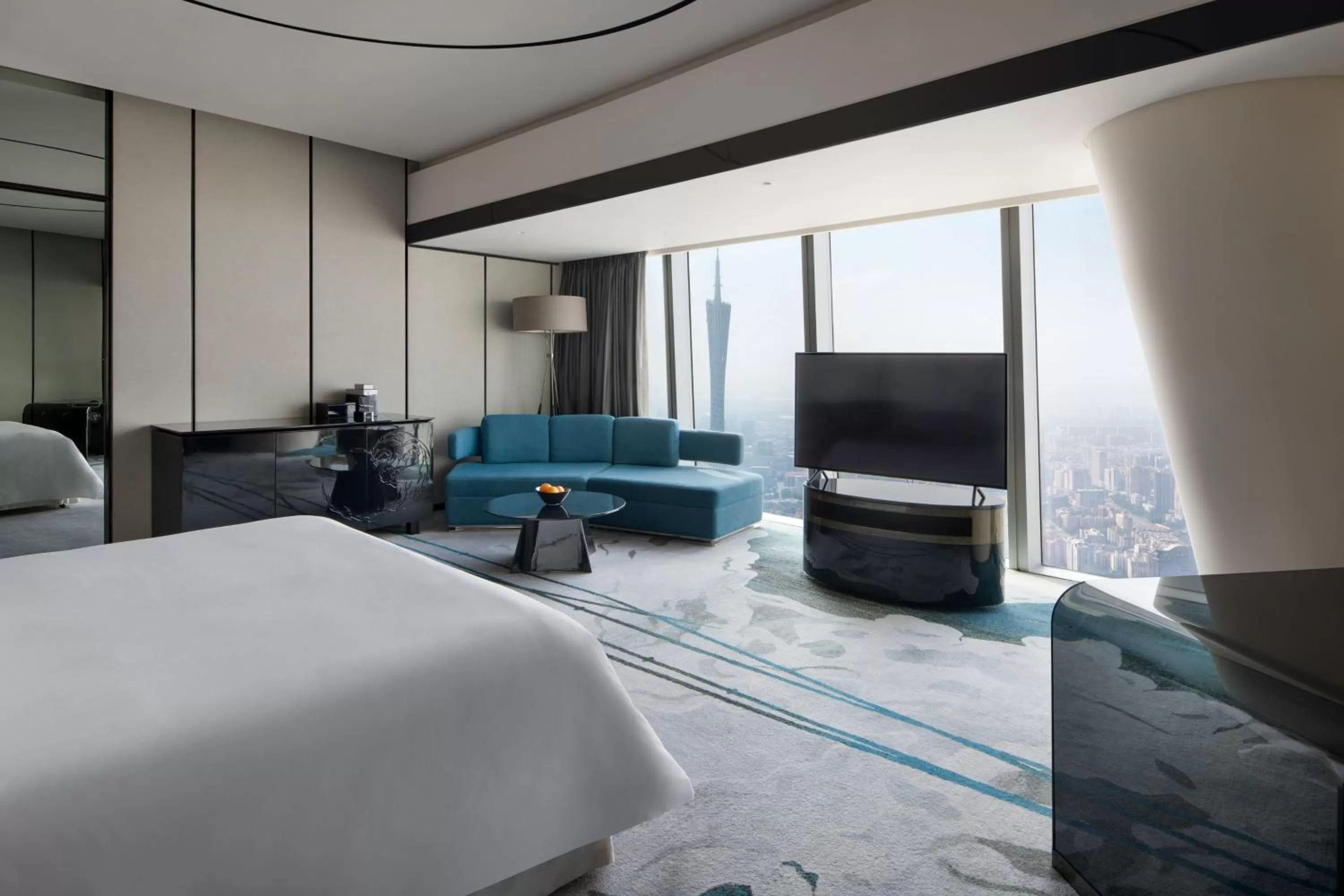 Superior King Room with Canton Tower View  in Four Seasons Hotel Guangzhou