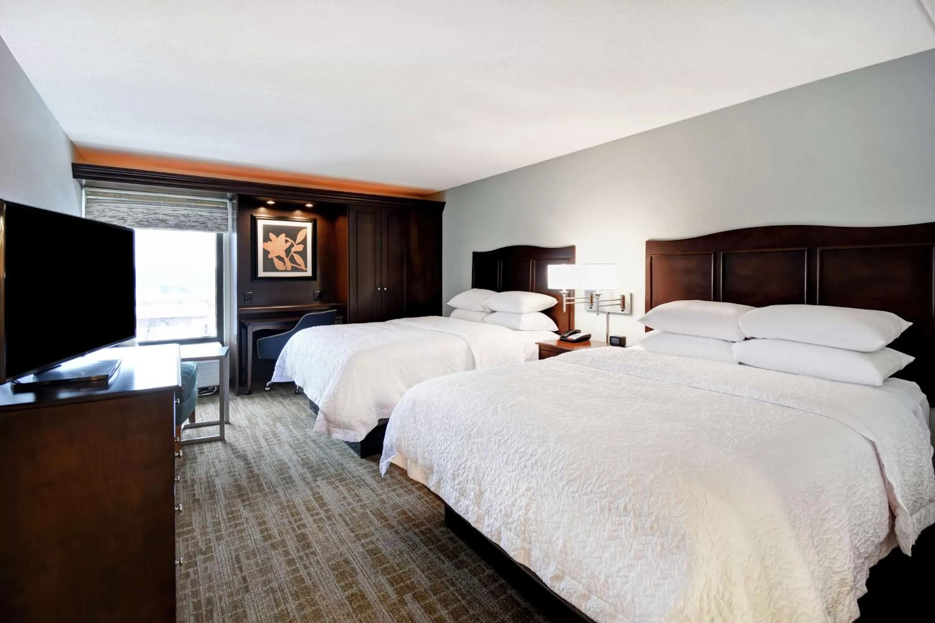 Room with Two Queen Beds - Non-Smoking in Hampton Inn Overland Park