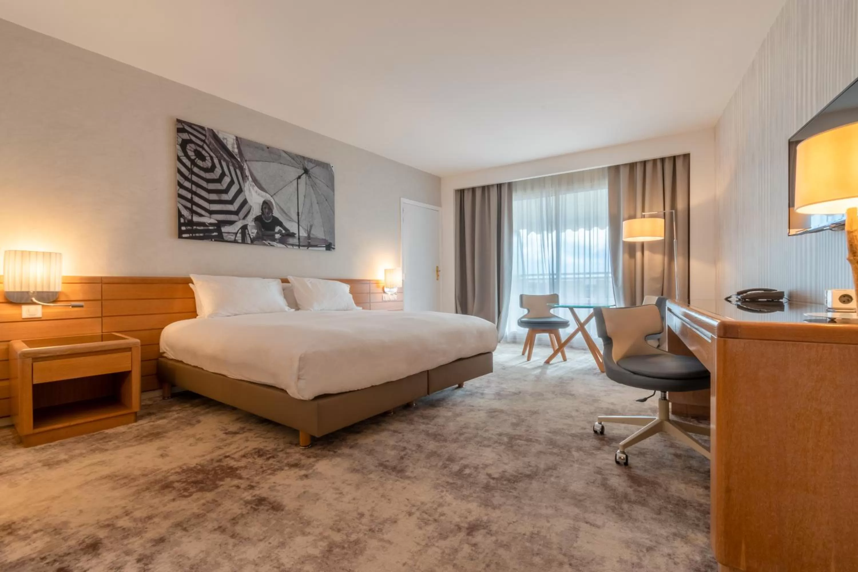 King Suite with Balcony and Sea View in Holiday Inn Nice - Port St Laurent by IHG