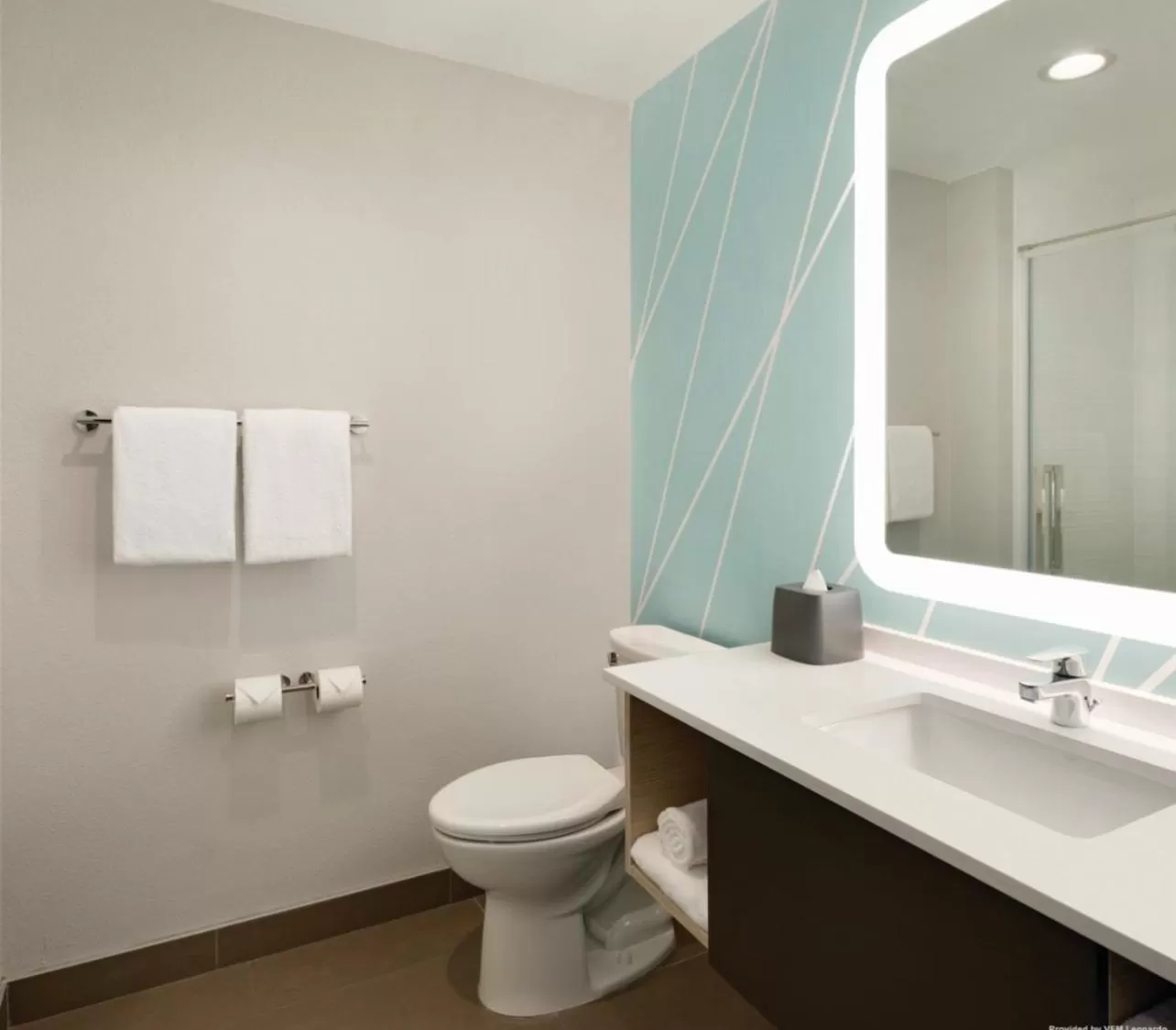 King Room Hearing Accessible with Roll-In Shower in avid hotels - Macon North, an IHG Hotel