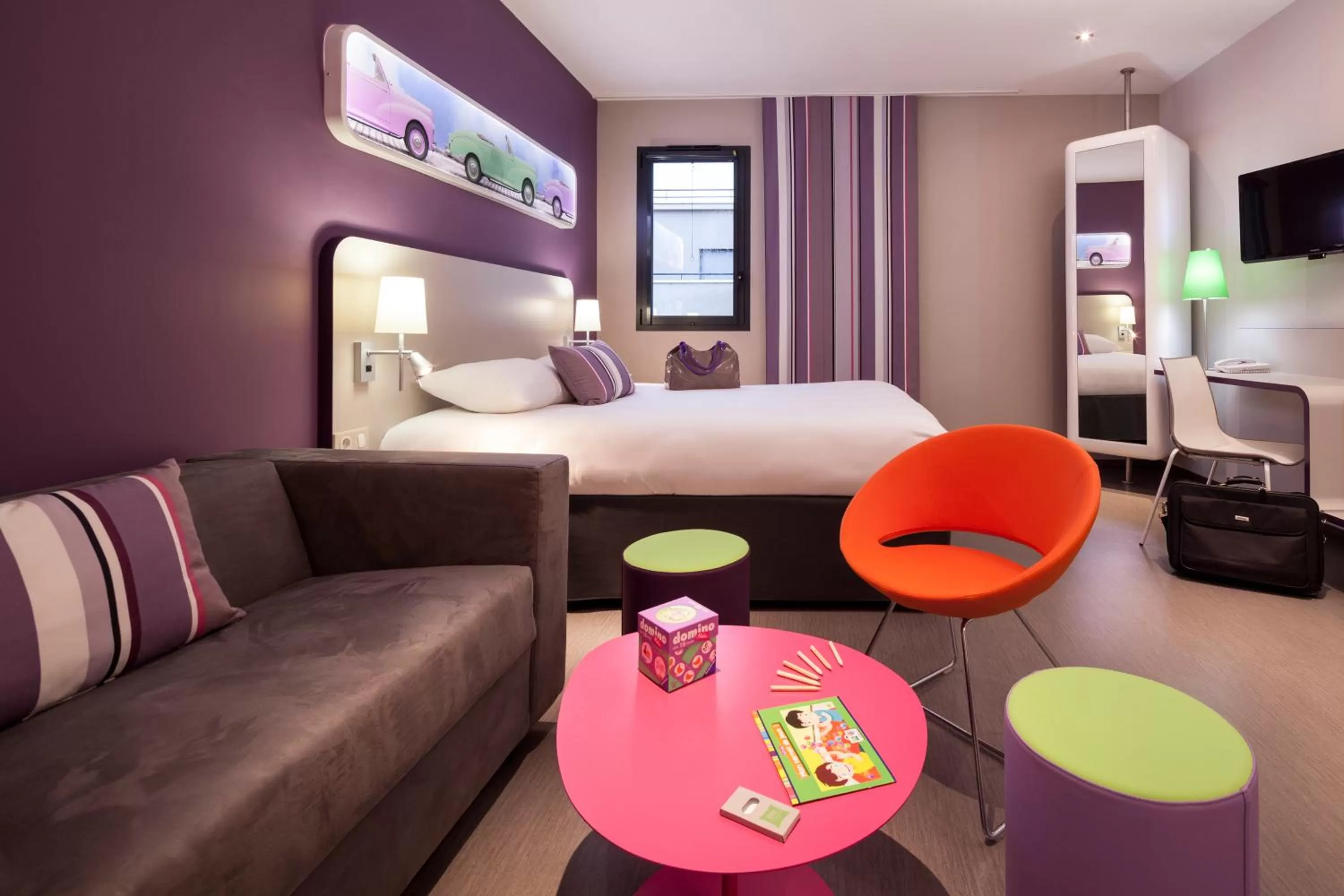 Suite with 1 Double Bed and Sofa in ibis Styles Montbéliard